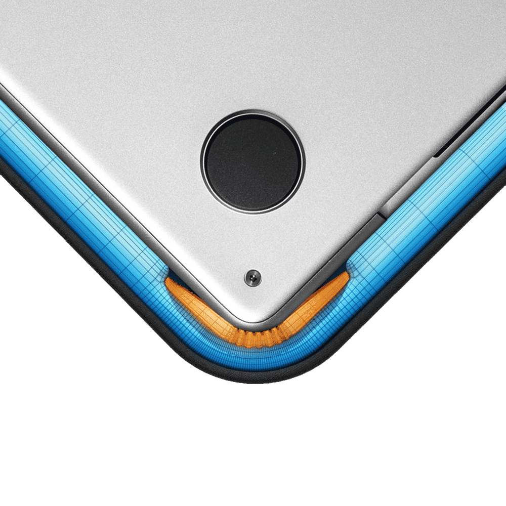 tomtoc Defender Fabric Laptop Sling Bag for 16 Inch Laptop (Water Repellent, Grey)_15