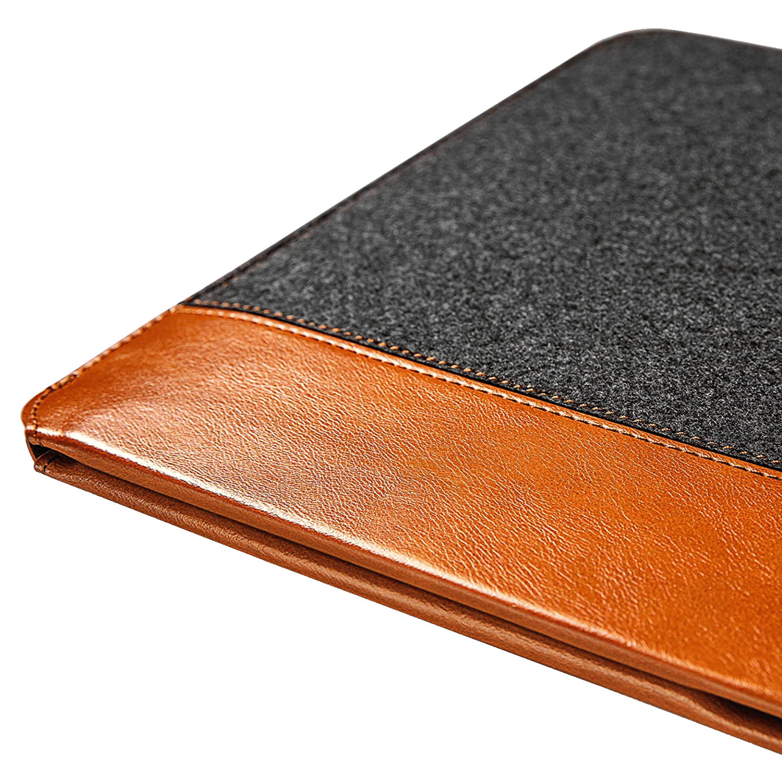 tomtoc Vintage Polyurethane Leather Laptop Sleeve for 13, 14 & 16 Inch Laptop (Intelligent Magnet Closure, Grey) tomtoc Vintage Polyurethane Leather Laptop Sleeve for 13, 14 & 16 Inch Laptop (Intelligent Magnet Closure, Grey)_4