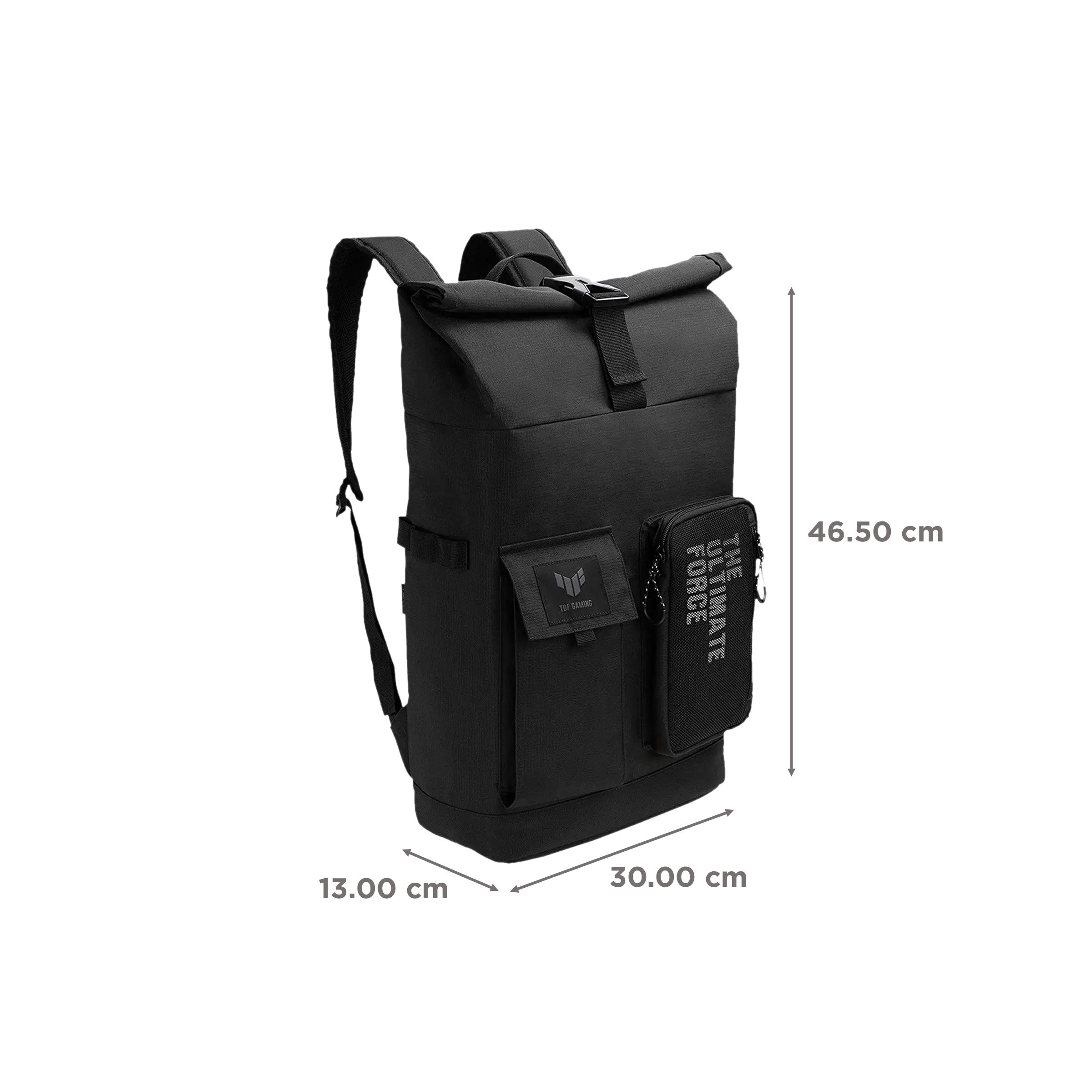 ASUS TUF Gaming VP4700 Polyester Laptop Backpack for 17 Inch Laptop (Water Repellent, Black) ASUS TUF Gaming VP4700 Polyester Laptop Backpack for 17 Inch Laptop (Water Repellent, Black)_3