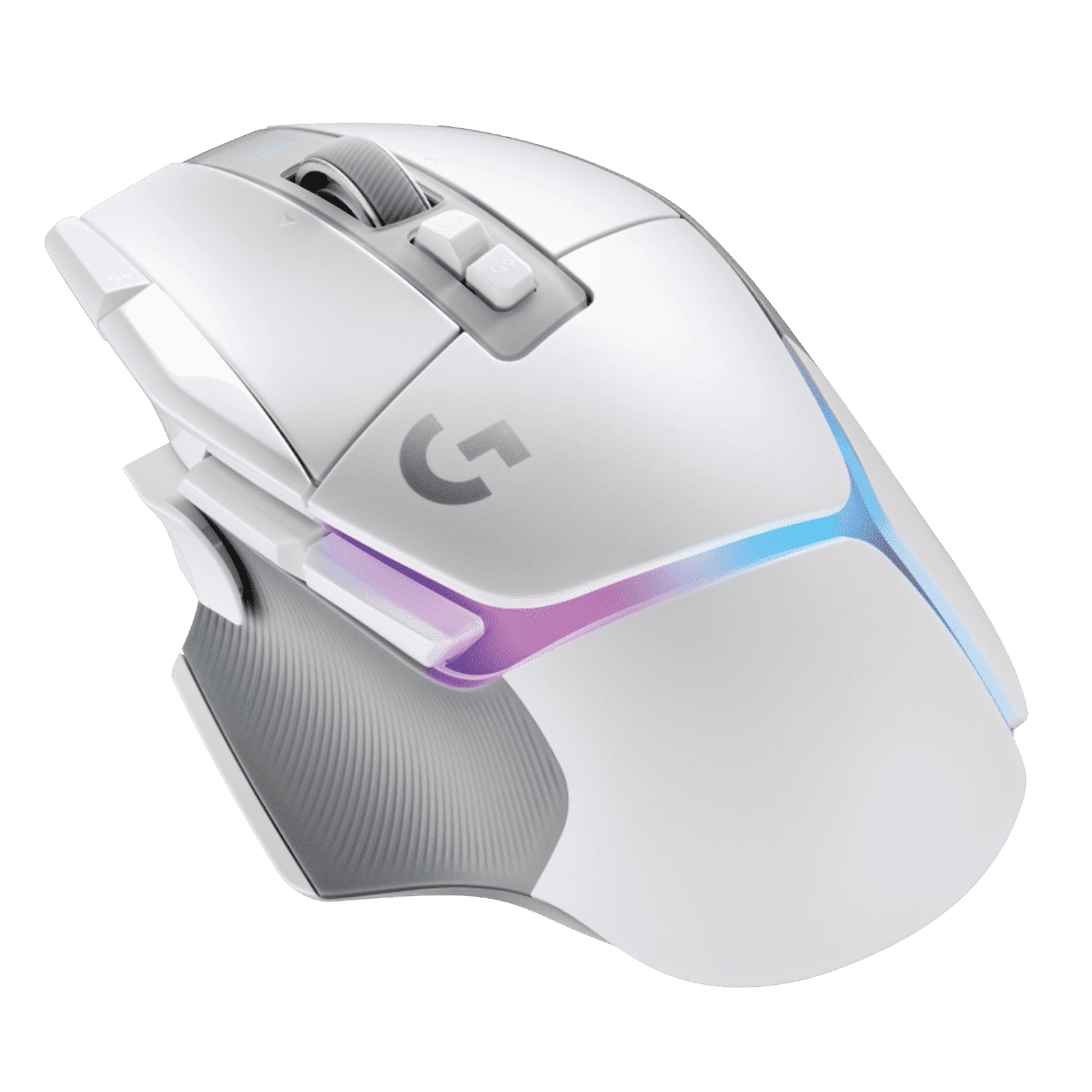 logitech G502 X Plus Rechargeable Wireless Optical Gaming Mouse (25600 DPI(Adjustable), Dual-Mode Scroll Wheel, White)_12