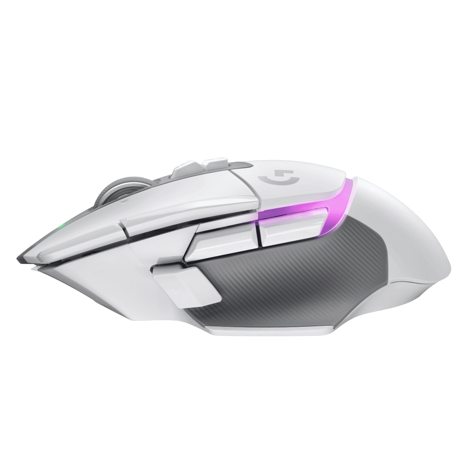 logitech G502 X Plus Rechargeable Wireless Optical Gaming Mouse (25600 DPI(Adjustable), Dual-Mode Scroll Wheel, White)_5