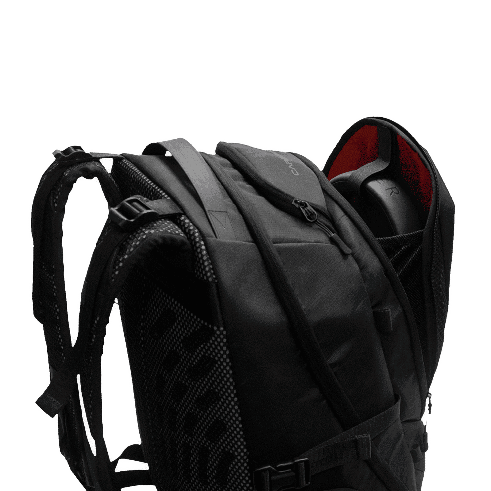 Carbonado Laptop Backpack for 17 Inch Laptop (35 L, Waterproof, Black)_8