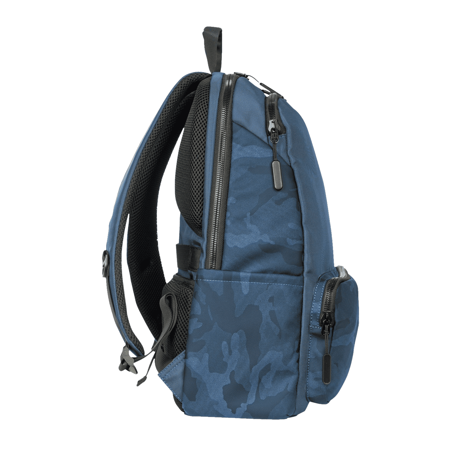 TUCANO Terras Camouflage Fabric Laptop Backpack for 15.6 & 16 Inch Laptop (Trolley Strap, Blue)_13