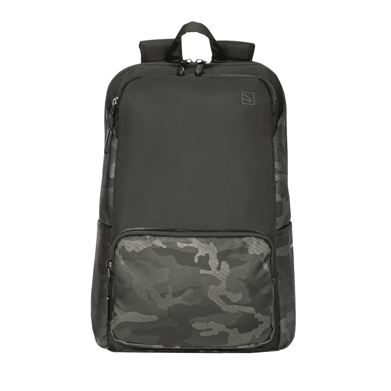 TUCANO Terras Camouflage Fabric Laptop Backpack for 15.6 & 16 Inch Laptop (Trolley Strap, Blue/Grey)_1