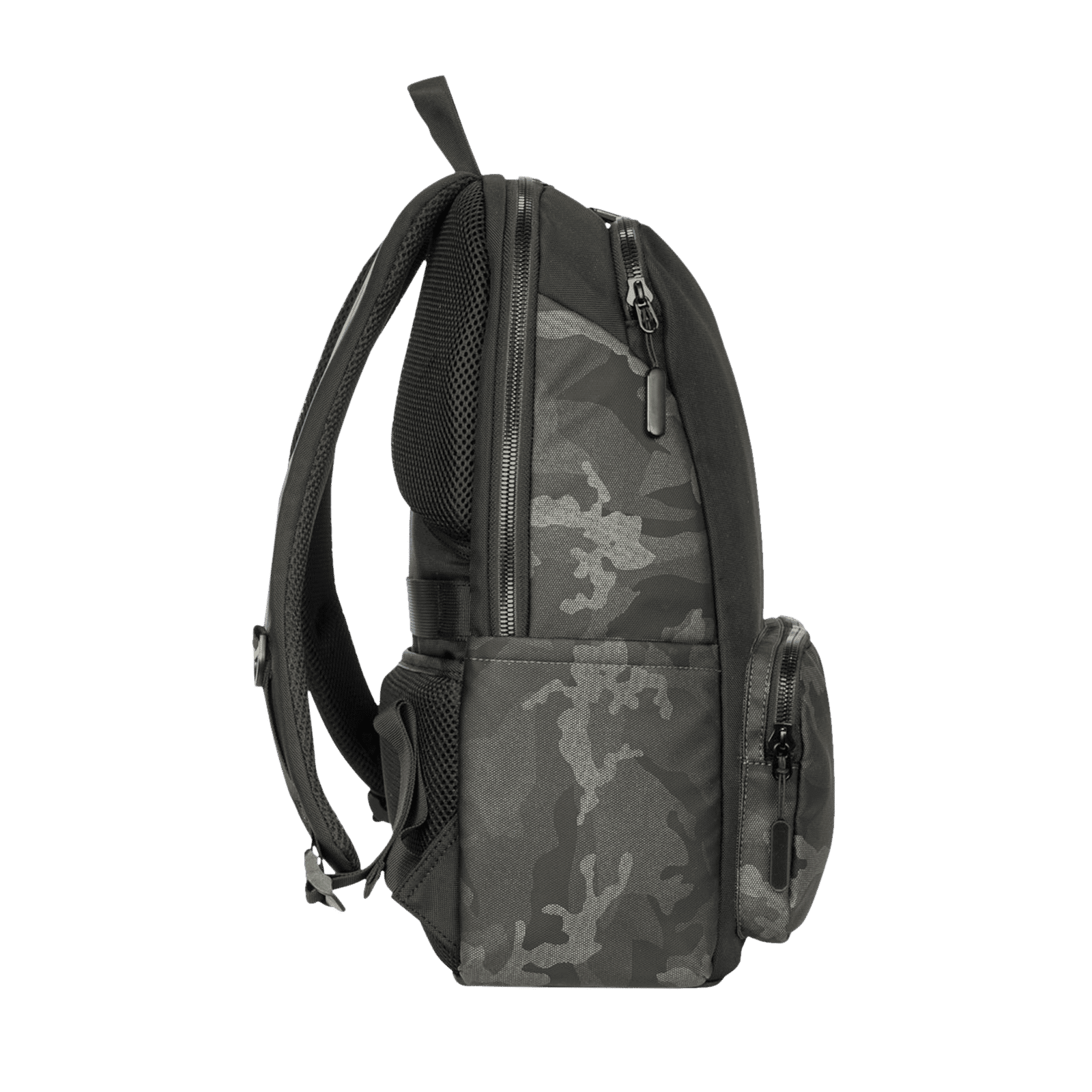 TUCANO Terras Camouflage Fabric Laptop Backpack for 15.6 & 16 Inch Laptop (Trolley Strap, Blue/Grey)_12