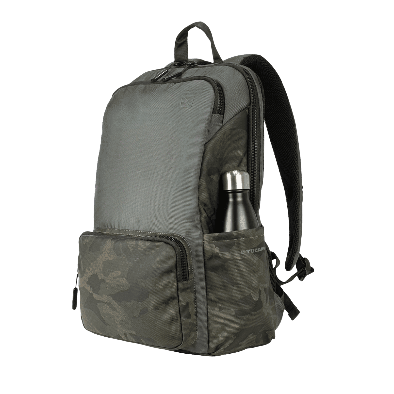 TUCANO Terras Camouflage Fabric Laptop Backpack for 15.6 & 16 Inch Laptop (Trolley Strap, Military Green) TUCANO Terras Camouflage Fabric Laptop Backpack for 15.6 & 16 Inch Laptop (Trolley Strap, Military Green)_11