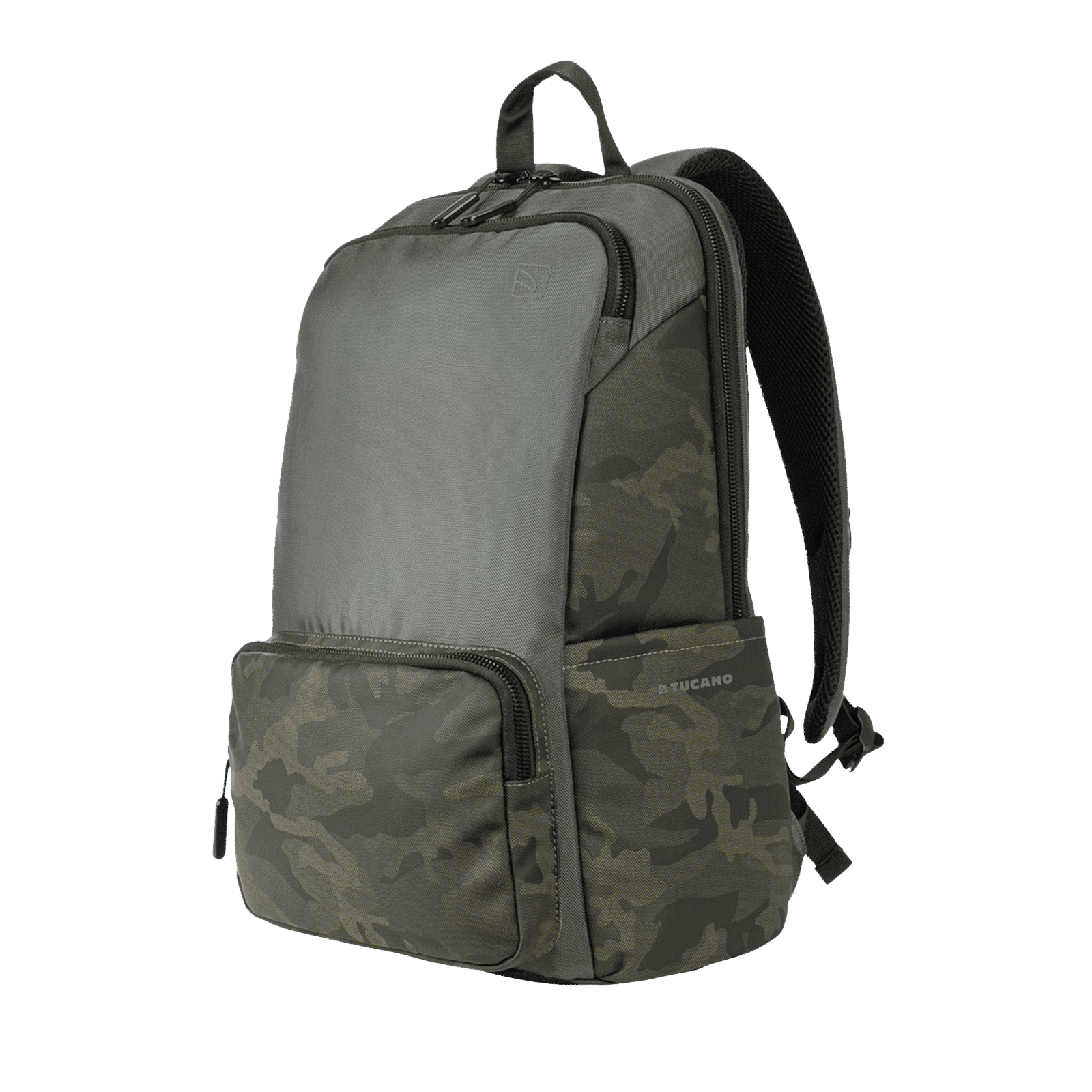 TUCANO Terras Camouflage Fabric Laptop Backpack for 15.6 & 16 Inch Laptop (Trolley Strap, Military Green) TUCANO Terras Camouflage Fabric Laptop Backpack for 15.6 & 16 Inch Laptop (Trolley Strap, Military Green)_5