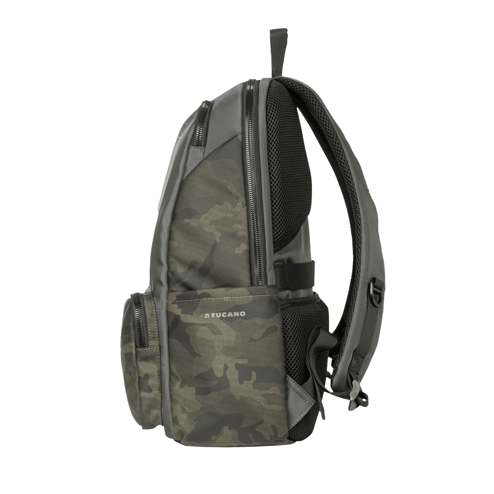 TUCANO Terras Camouflage Fabric Laptop Backpack for 15.6 & 16 Inch Laptop (Trolley Strap, Military Green) TUCANO Terras Camouflage Fabric Laptop Backpack for 15.6 & 16 Inch Laptop (Trolley Strap, Military Green)_6