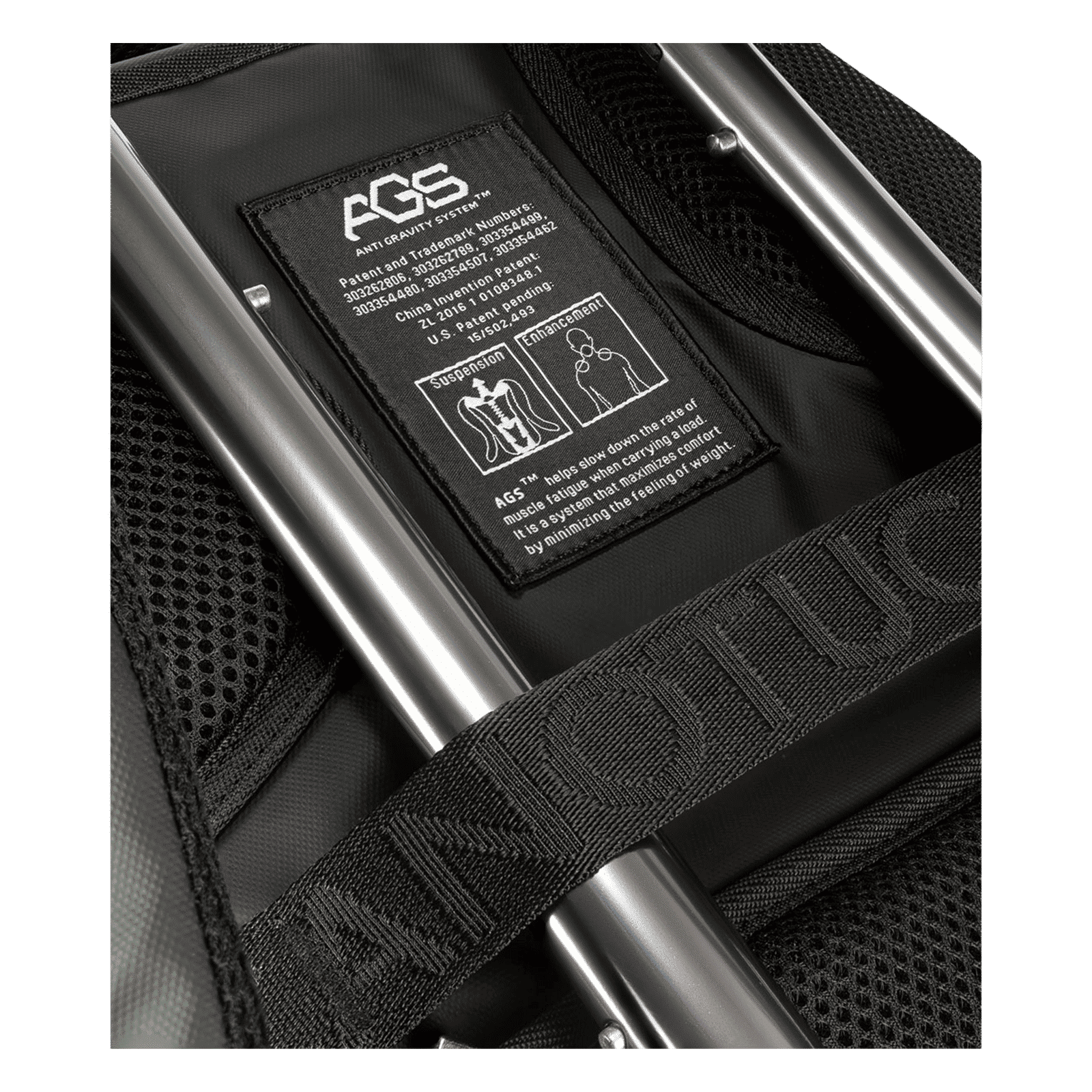 TUCANO Marte Gravity Fabric Laptop Backpack for 15.6 & 16 Inch Laptop (Trolley Strap, Black)_8