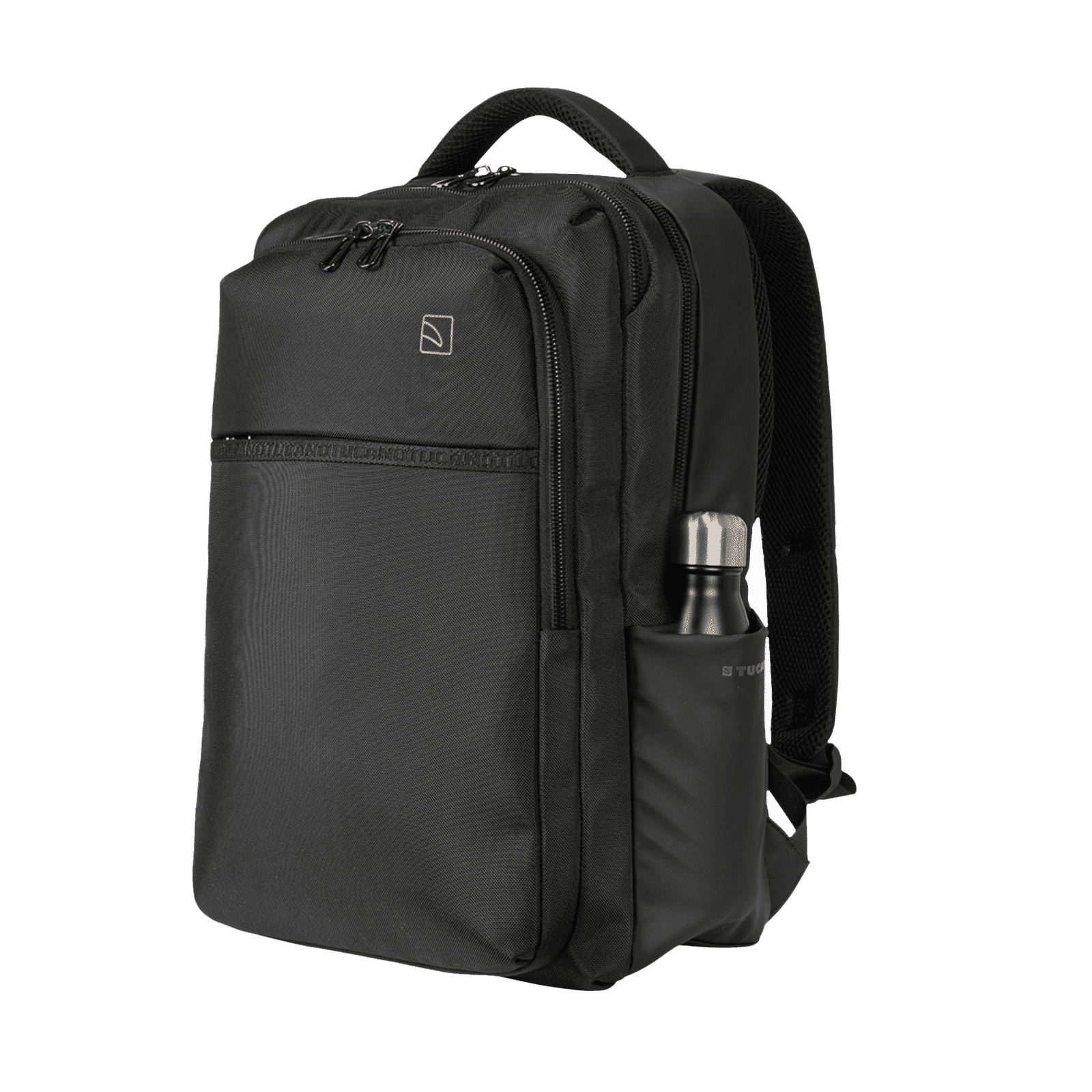 TUCANO Marte Gravity Fabric Laptop Backpack for 15.6 & 16 Inch Laptop (Trolley Strap, Black)_10