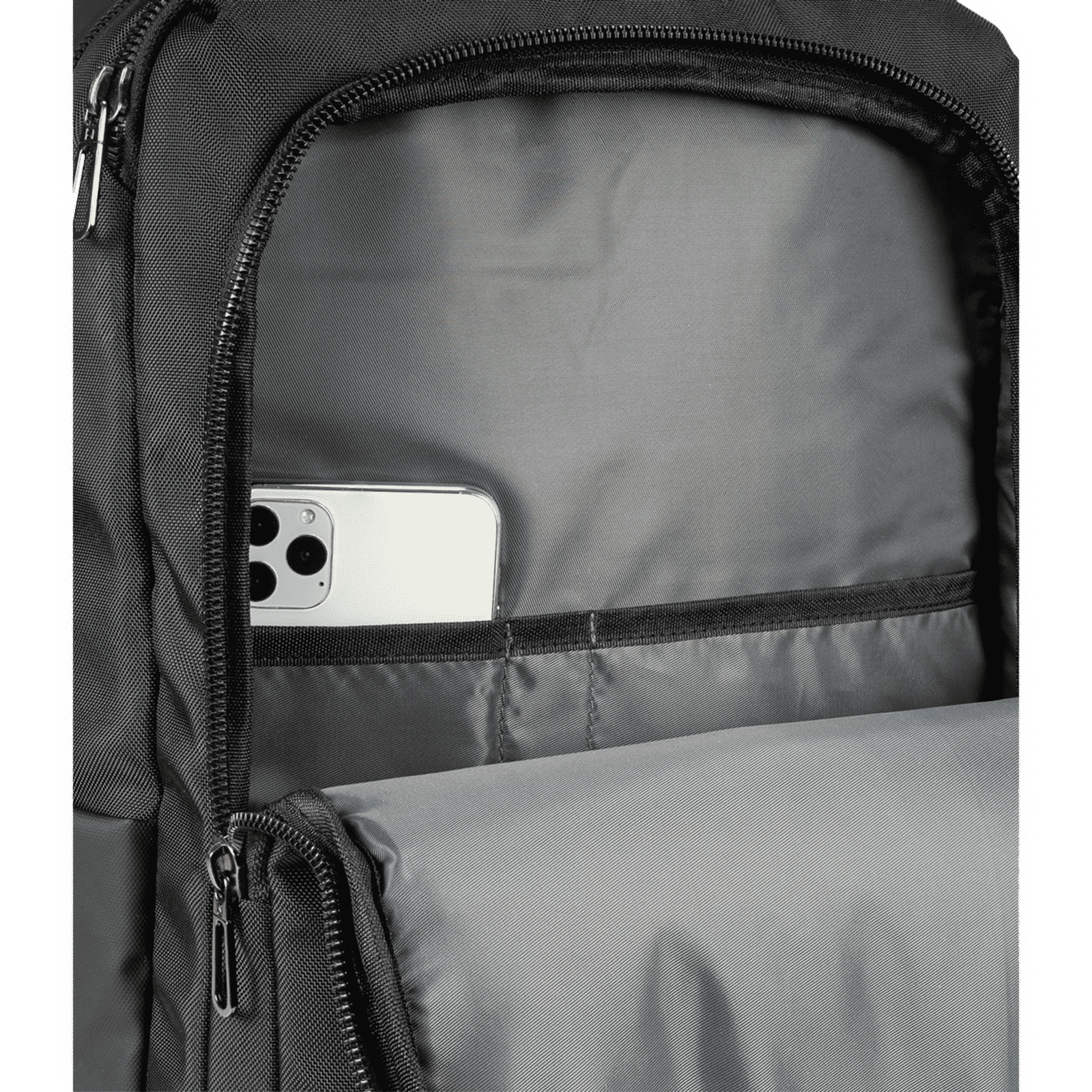 TUCANO Marte Gravity Fabric Laptop Backpack for 15.6 & 16 Inch Laptop (Trolley Strap, Black)_13