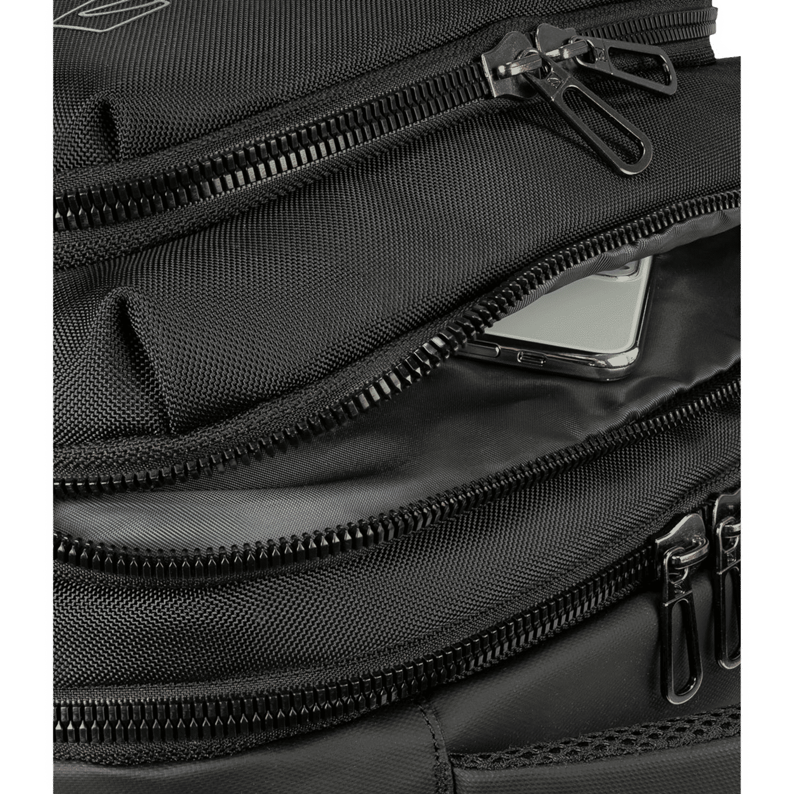 TUCANO Marte Gravity Fabric Laptop Backpack for 15.6 & 16 Inch Laptop (Trolley Strap, Black)_15