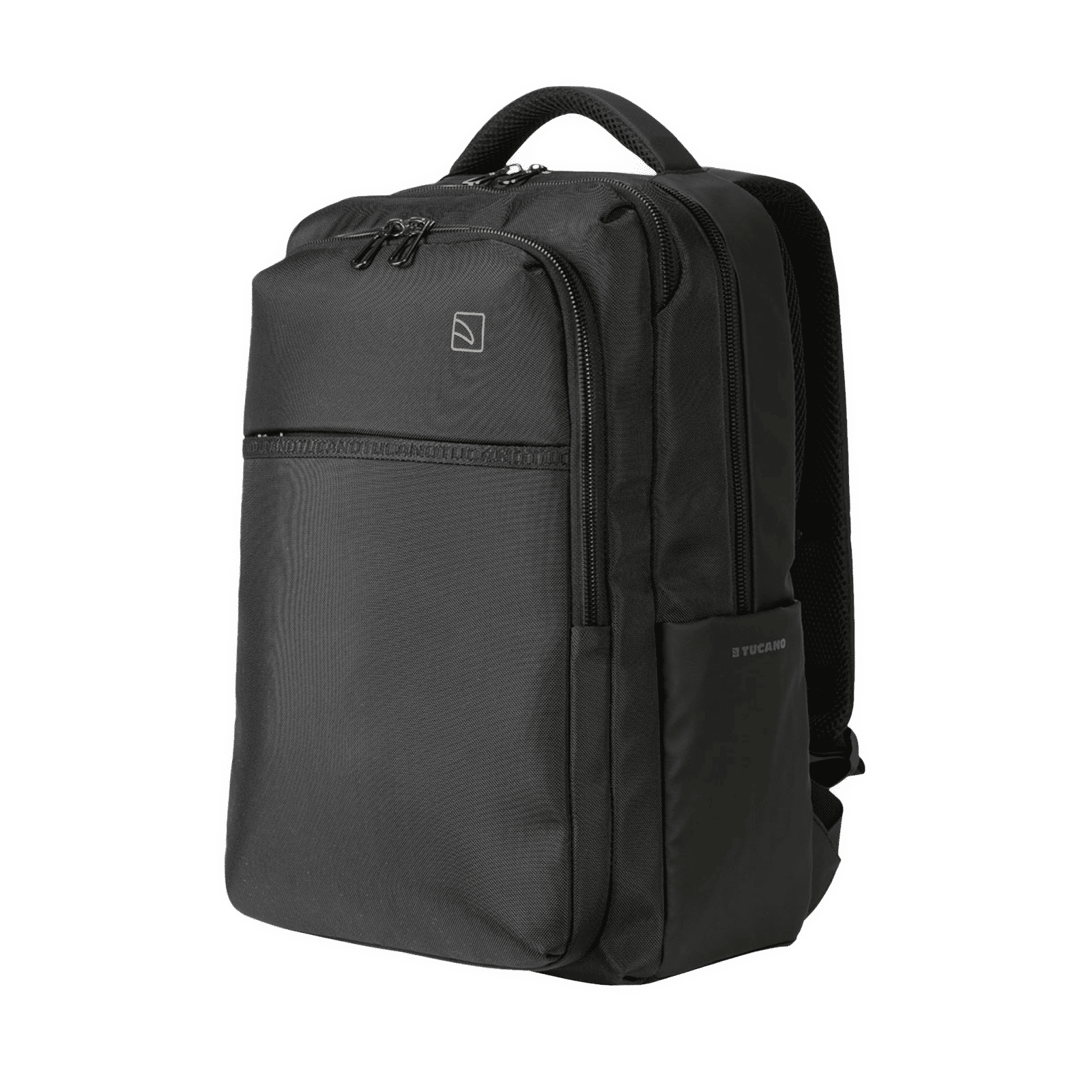 TUCANO Marte Gravity Fabric Laptop Backpack for 15.6 & 16 Inch Laptop (Trolley Strap, Black)_5