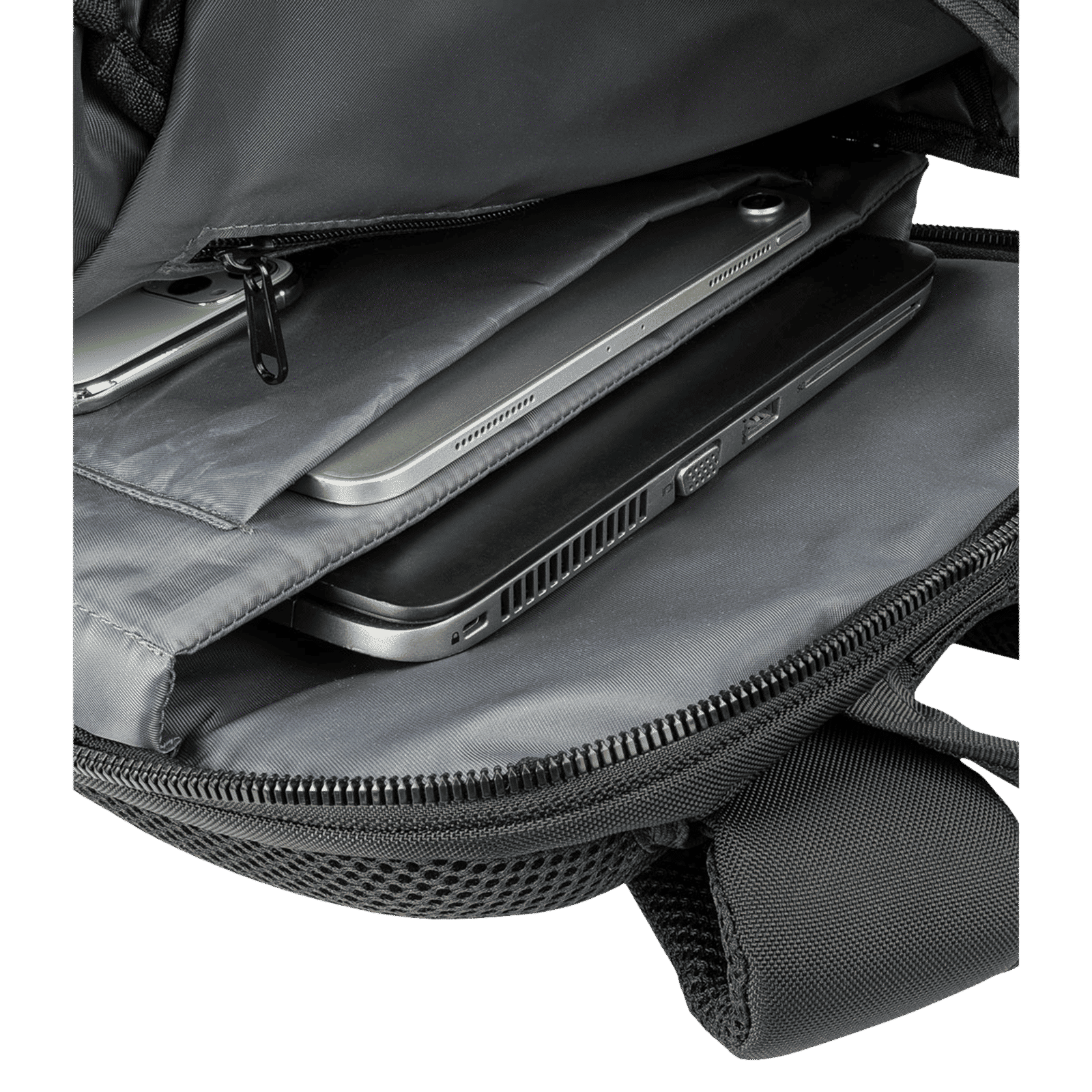 TUCANO Terra Gravity Fabric Laptop Backpack for 15.6 & 16 Inch Laptop (Trolley Strap, Black) TUCANO Terra Gravity Fabric Laptop Backpack for 15.6 & 16 Inch Laptop (Trolley Strap, Black)_11