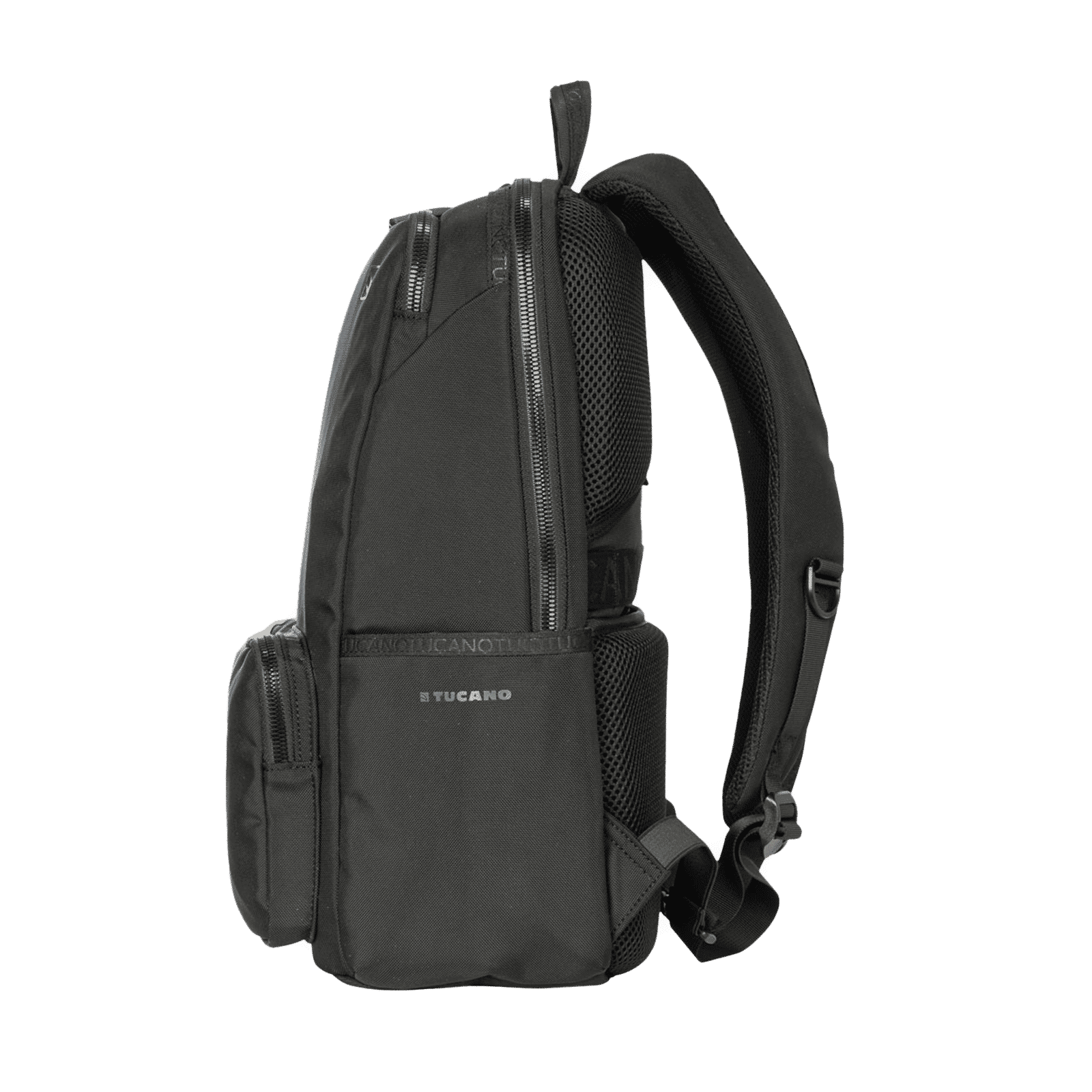 TUCANO Terra Gravity Fabric Laptop Backpack for 15.6 & 16 Inch Laptop (Trolley Strap, Black) TUCANO Terra Gravity Fabric Laptop Backpack for 15.6 & 16 Inch Laptop (Trolley Strap, Black)_6