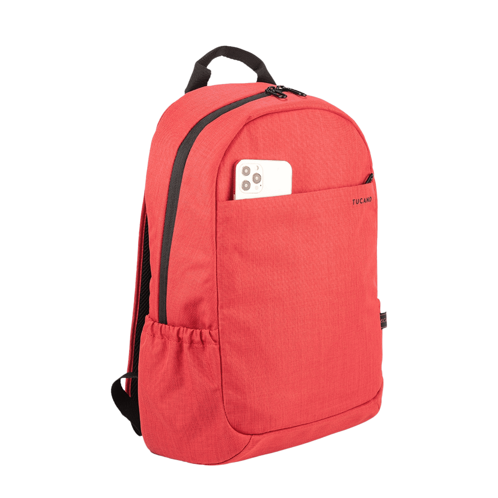 TUCANO Speed Recycled Plastic Laptop Backpack for 15.6 & 16 Inch Laptop (Trolley Strap, Red) TUCANO Speed Recycled Plastic Laptop Backpack for 15.6 & 16 Inch Laptop (Trolley Strap, Red)_8