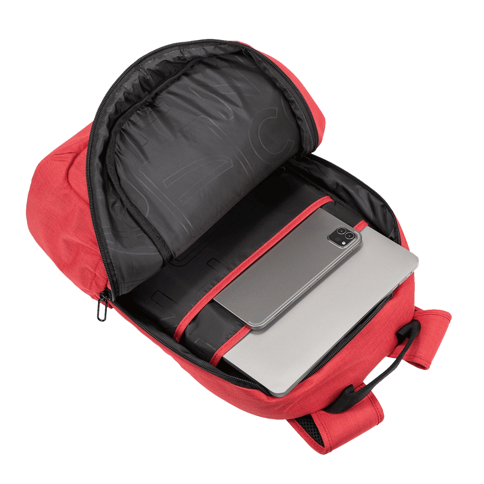 TUCANO Speed Recycled Plastic Laptop Backpack for 15.6 & 16 Inch Laptop (Trolley Strap, Red) TUCANO Speed Recycled Plastic Laptop Backpack for 15.6 & 16 Inch Laptop (Trolley Strap, Red)_5