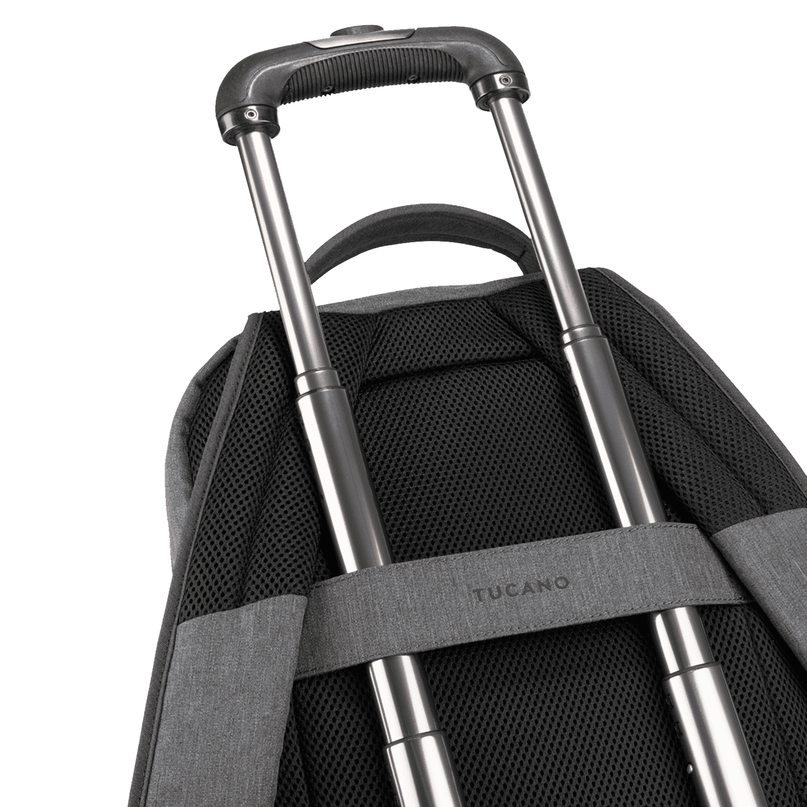 TUCANO Hop Recycled Plastic Laptop Backpack for 15.6 & 16 Inch Laptop (Trolley Strap, Anthracite) TUCANO Hop Recycled Plastic Laptop Backpack for 15.6 & 16 Inch Laptop (Trolley Strap, Anthracite)_10