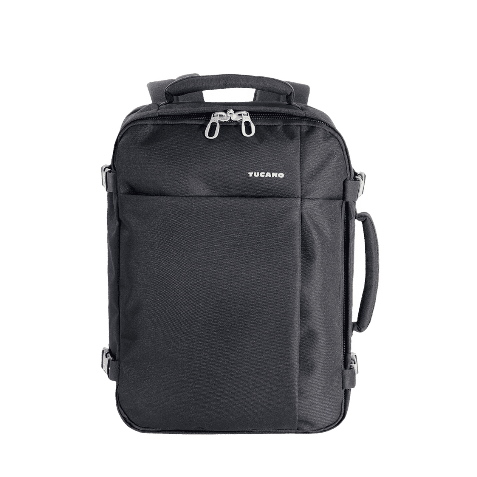 TUCANO Tugo Recycled Plastic Laptop Backpack for 15.6 & 16 Inch Laptop (20 L, Water Repellent, Black)_1