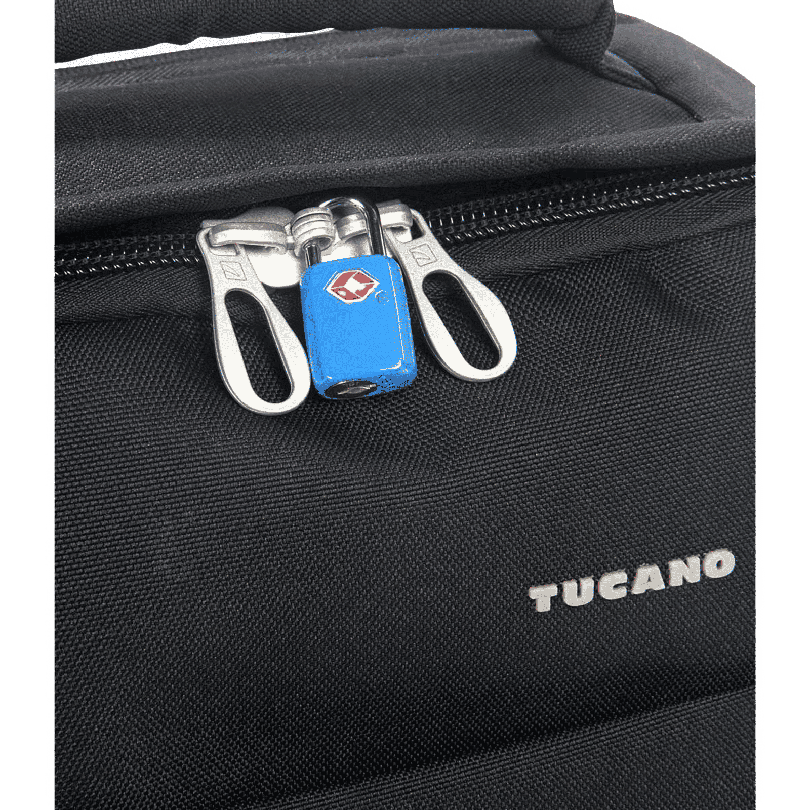 TUCANO Tugo Recycled Plastic Laptop Backpack for 15.6 & 16 Inch Laptop (20 L, Water Repellent, Black)_8