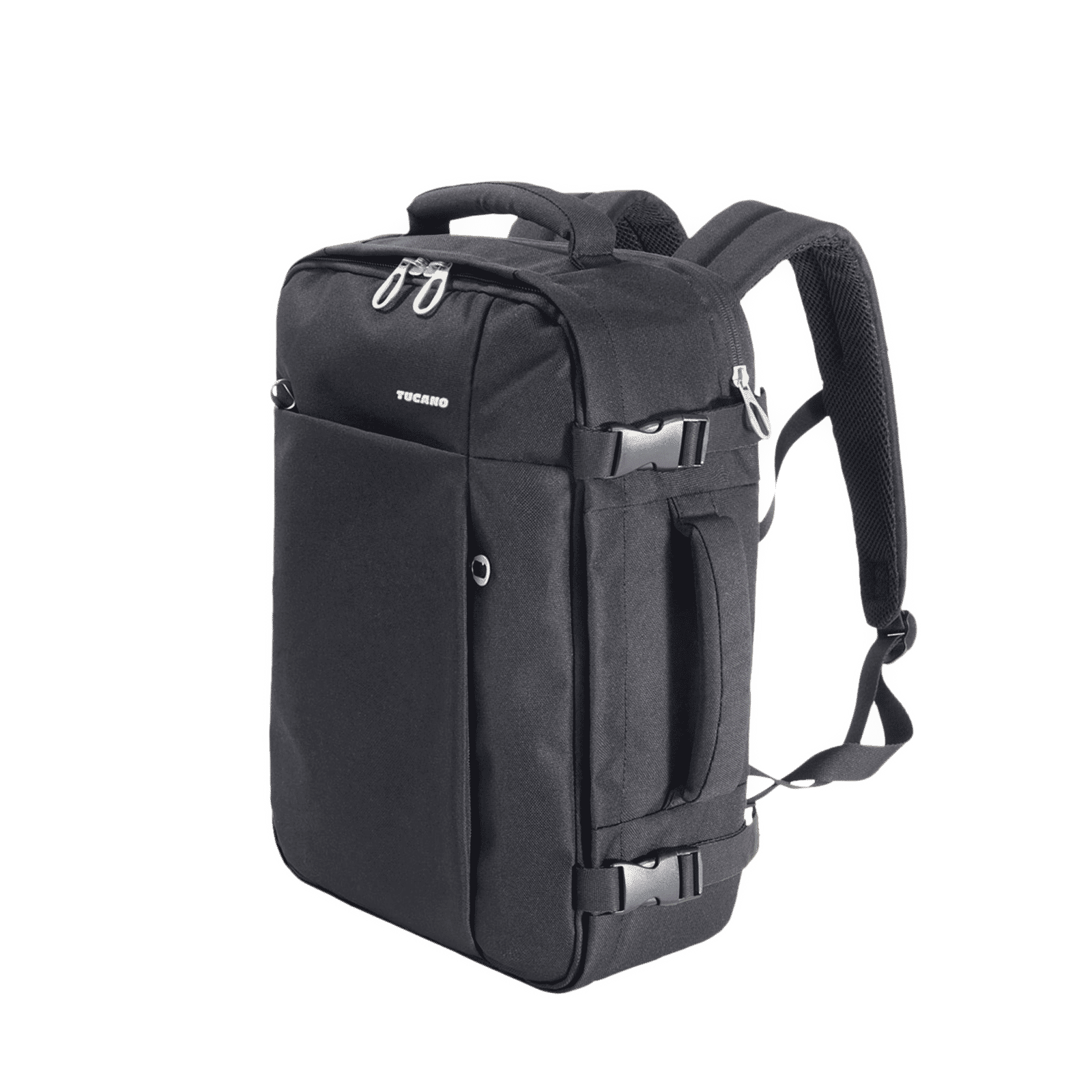 TUCANO Tugo Recycled Plastic Laptop Backpack for 15.6 & 16 Inch Laptop (20 L, Water Repellent, Black)_5