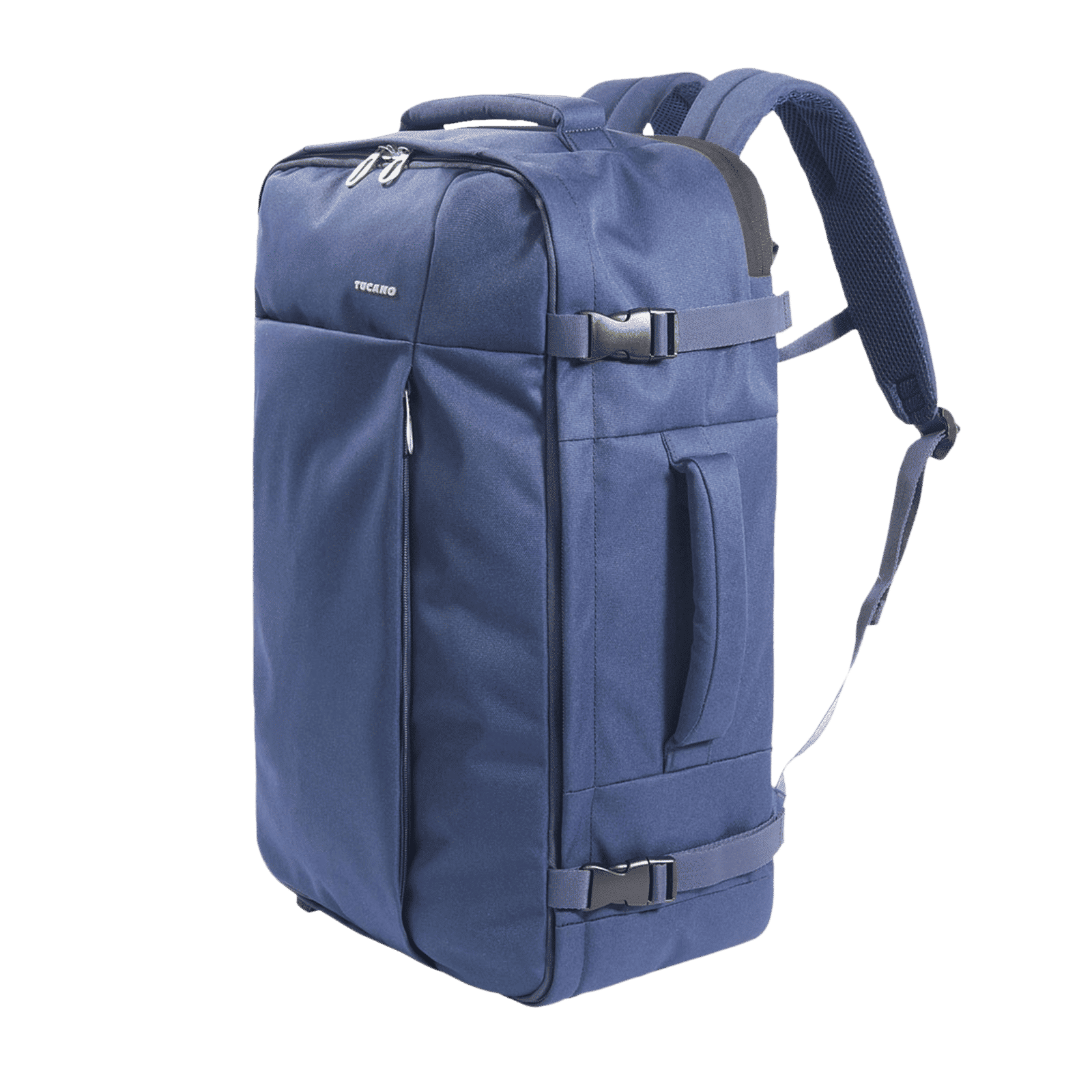 TUCANO Tugo Recycled Plastic Laptop Backpack for 17 & 16 Inch Laptop (38 L, Water Repellent, Blue)_6