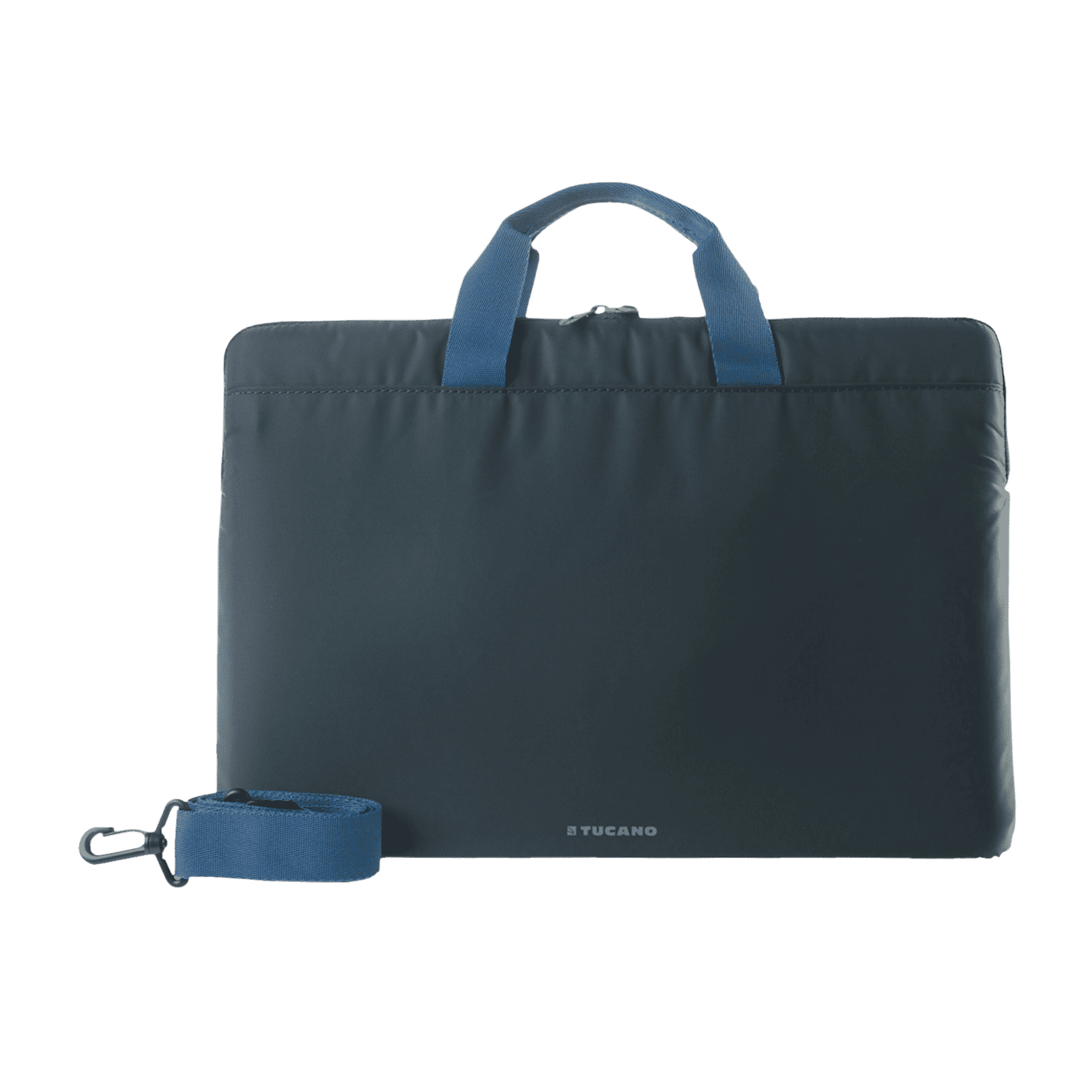 TUCANO Minilux Nylon Laptop Sleeve for 13, 14 & 15 Inch Laptop (Internal Anti-shock Padding, Dark Grey)_7