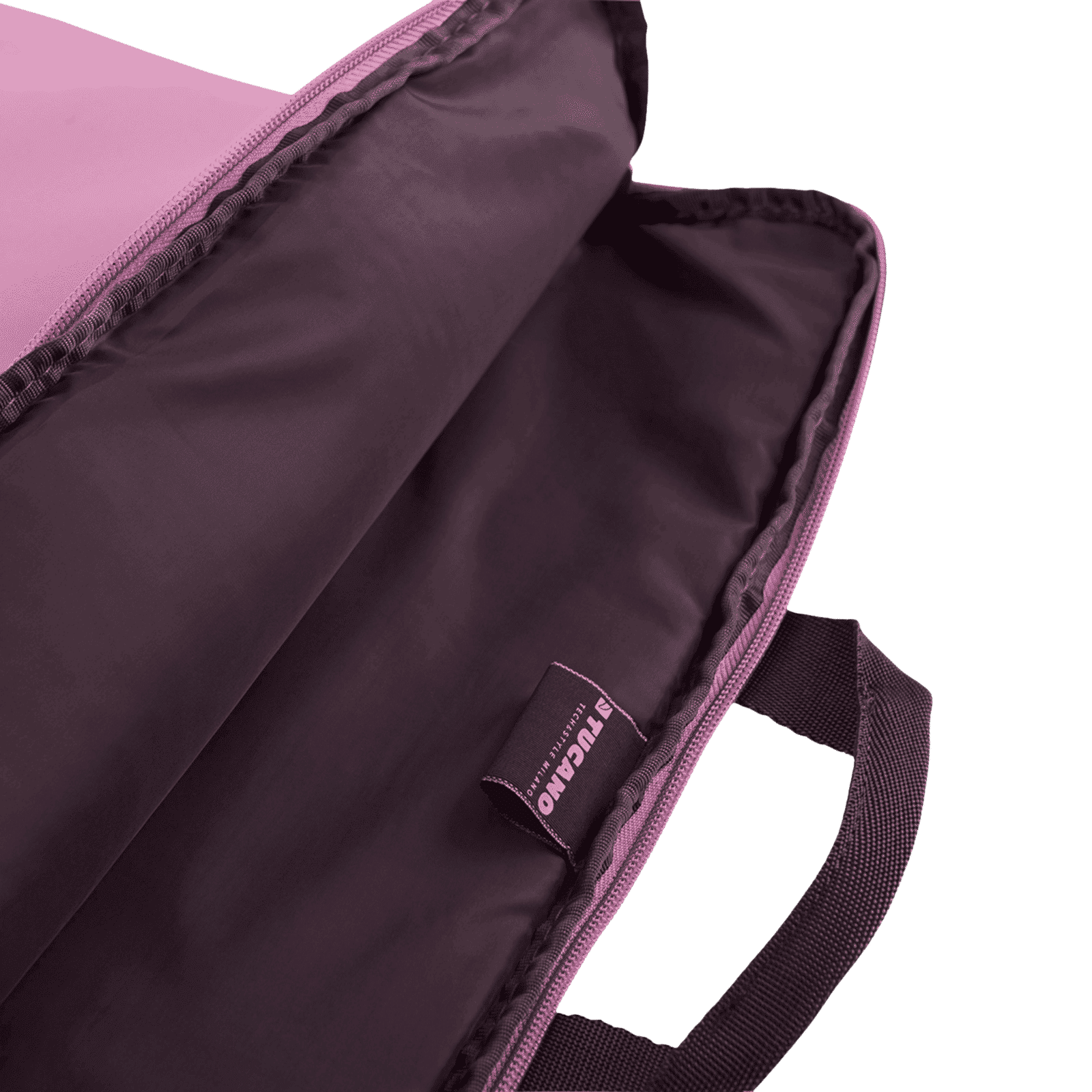 TUCANO Minilux Nylon Laptop Sleeve for 13, 14 & 15 Inch Laptop (Internal Anti-shock Padding, Pink) TUCANO Minilux Nylon Laptop Sleeve for 13, 14 & 15 Inch Laptop (Internal Anti-shock Padding, Pink)_9