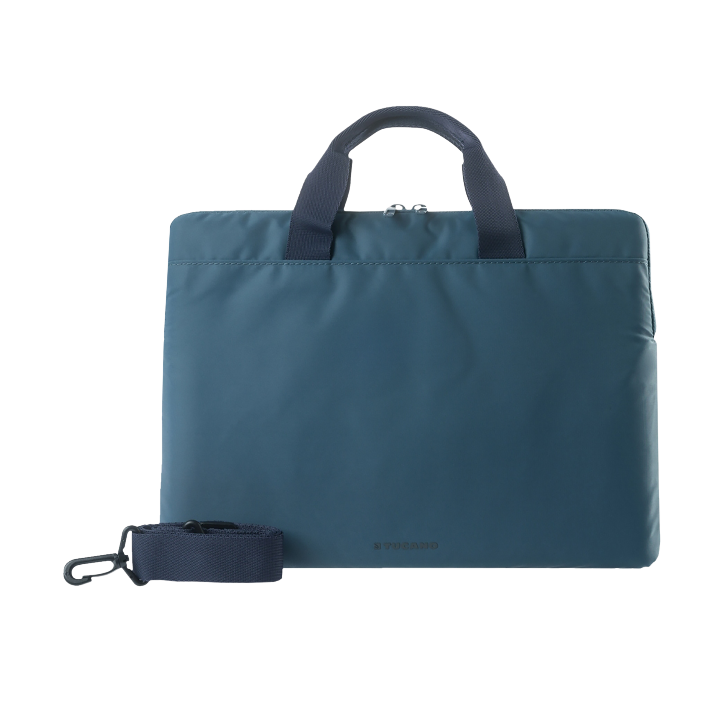 TUCANO Minilux Nylon Laptop Sleeve for 13, 14 & 15 Inch Laptop (Internal Anti-shock Padding, Light Blue) TUCANO Minilux Nylon Laptop Sleeve for 13, 14 & 15 Inch Laptop (Internal Anti-shock Padding, Light Blue)_6