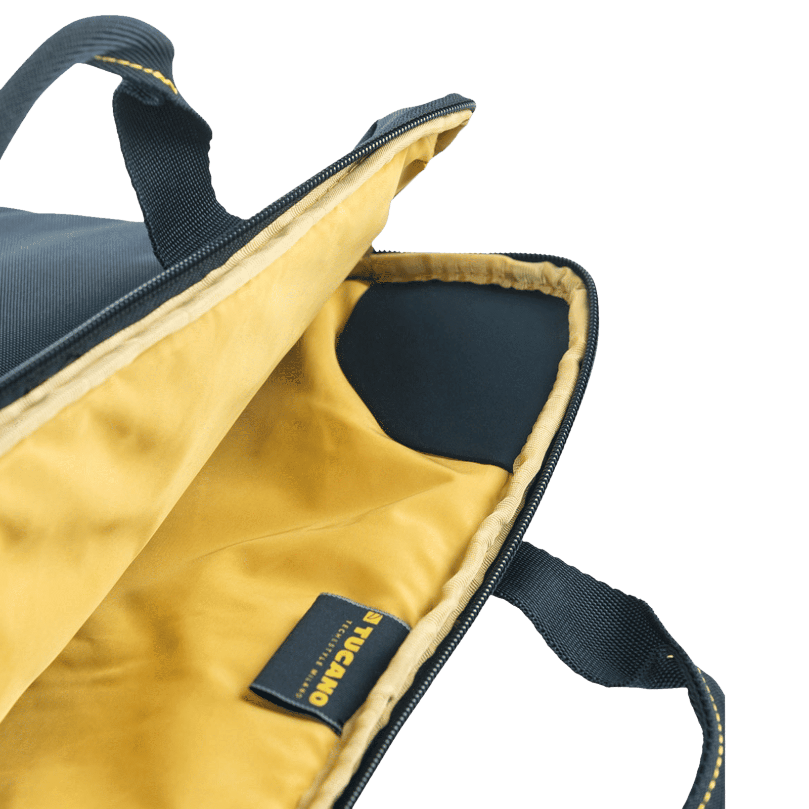 TUCANO Smilza Recycled Plastic, Neoprene Laptop Sleeve for 15.6 & 16 Inch Laptop (Super Slim, Blue)_8