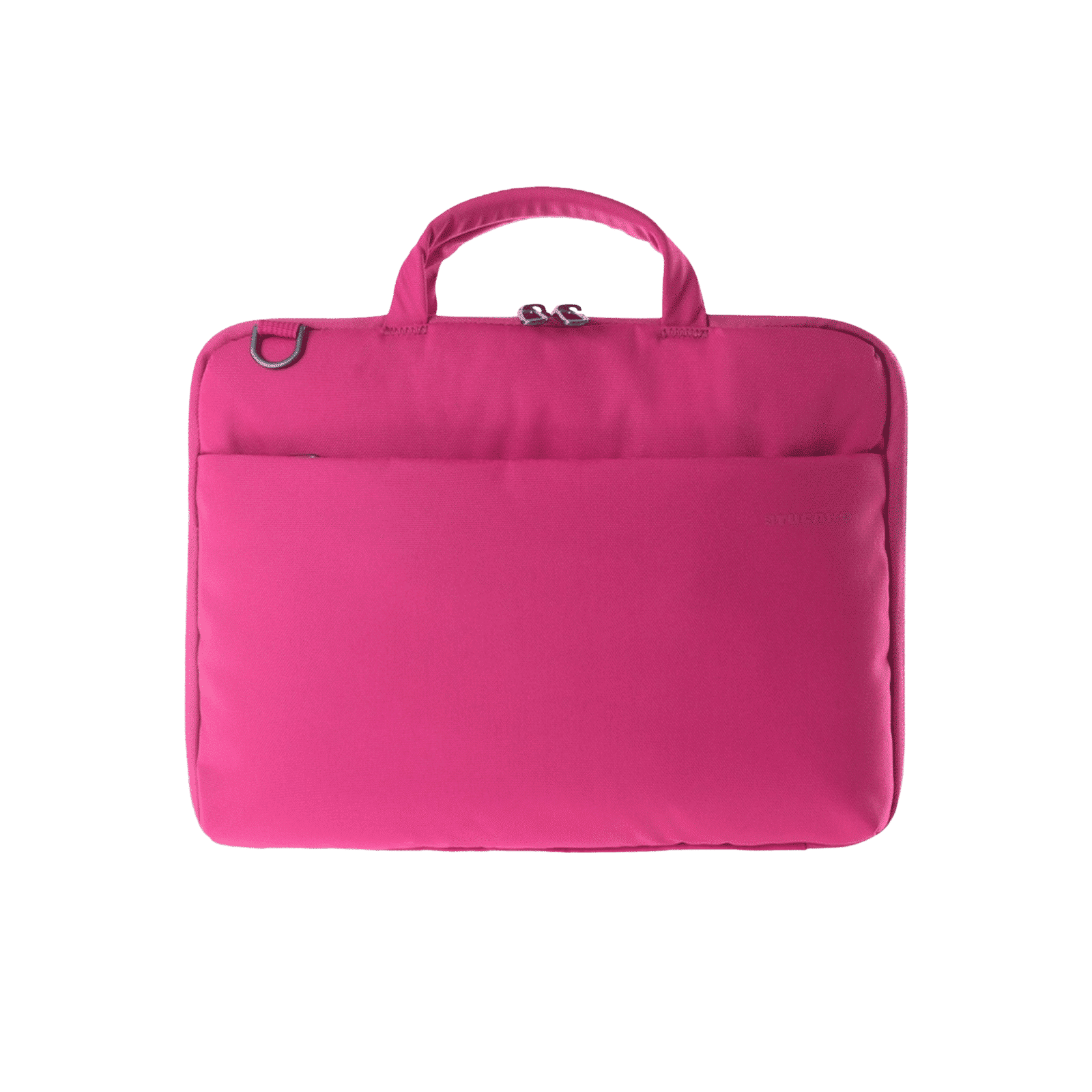 TUCANO Darkolor Recycled Plastic Laptop Sleeve for 13 & 14 Inch Laptop (Semi-Rigid Back Panel, Fuchsia)_1
