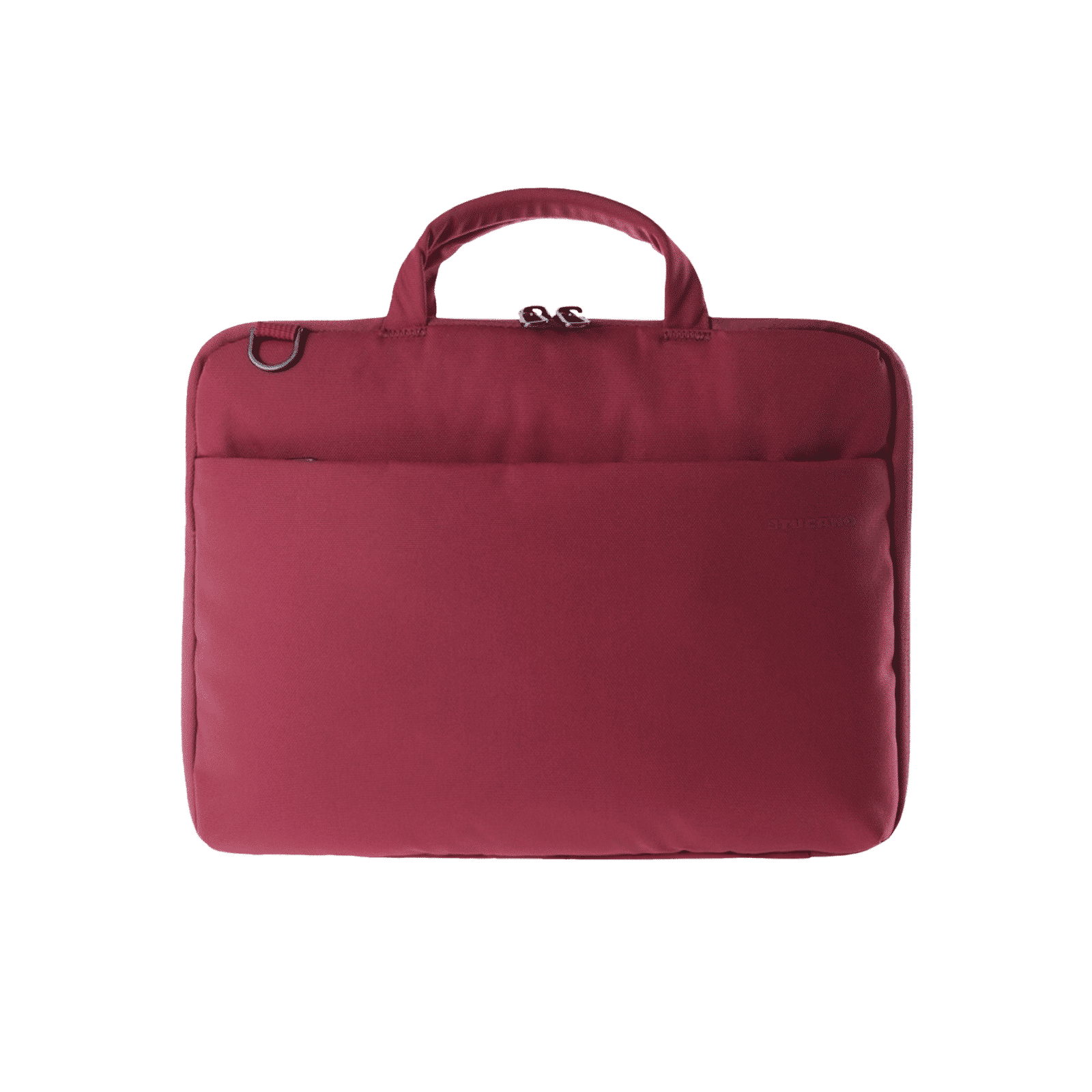 TUCANO Darkolor Recycled Plastic Laptop Sleeve for 13 & 14 Inch Laptop (Semi-Rigid Back Panel, Red)_1