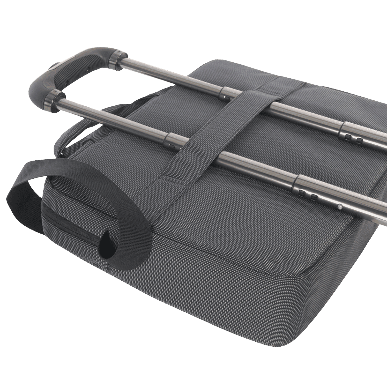 TUCANO Loop Recycled Plastic Laptop Sling Bag for 13 & 14 Inch Laptop (Trolley Strap, Black)_8