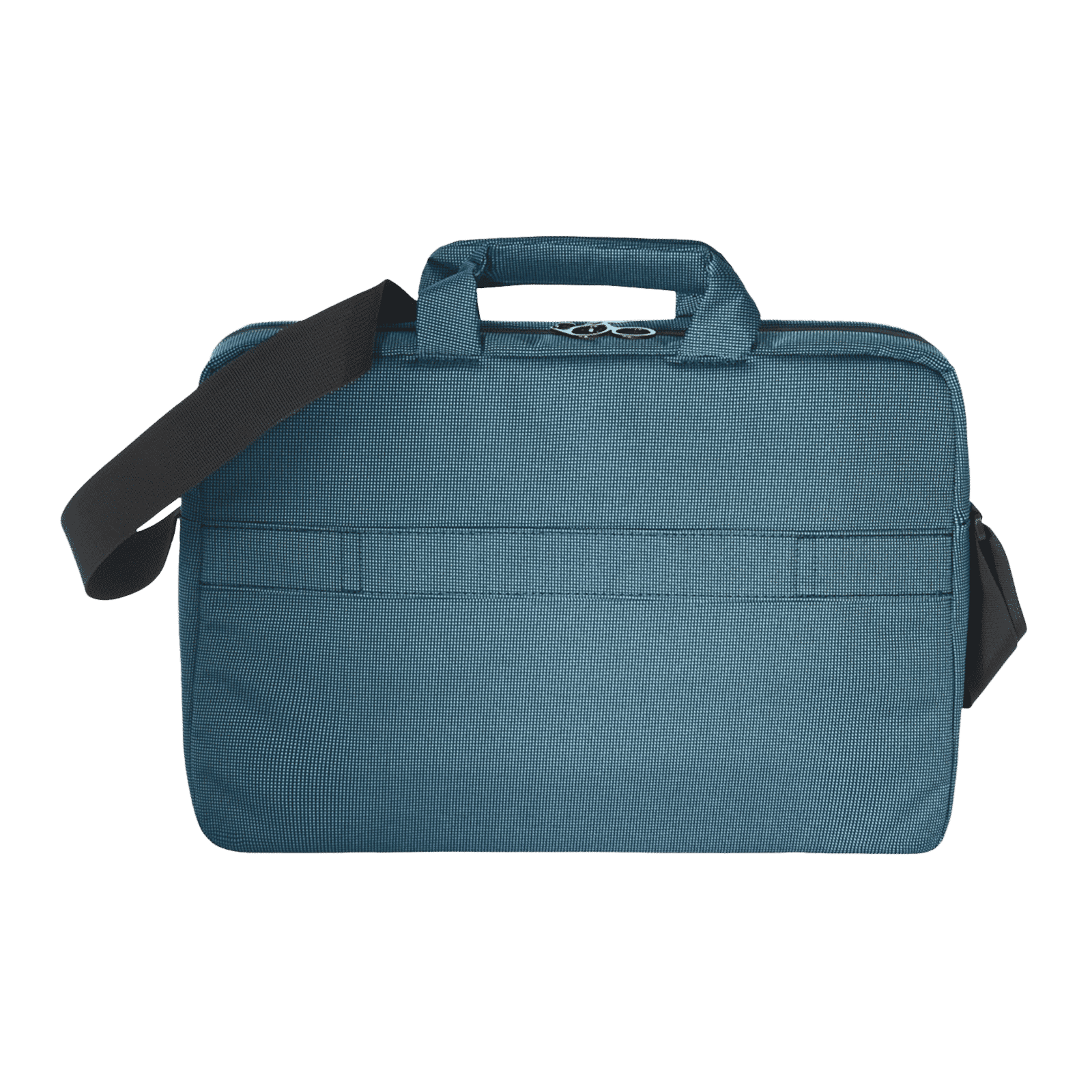 TUCANO Loop Recycled Plastic Laptop Sling Bag for 13 & 14 Inch Laptop (Trolley Strap, Light Blue)_3