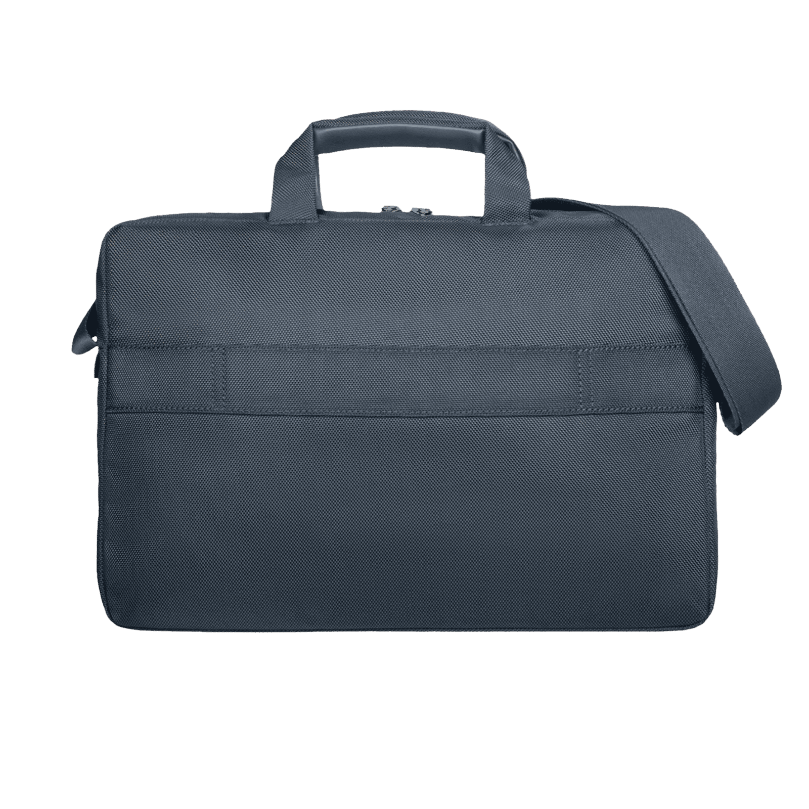 TUCANO Free & Busy Polyurethane Leather Laptop Sling Bag for 15.6 & 16 Inch Laptop (Trolley Strap, Blue)_12