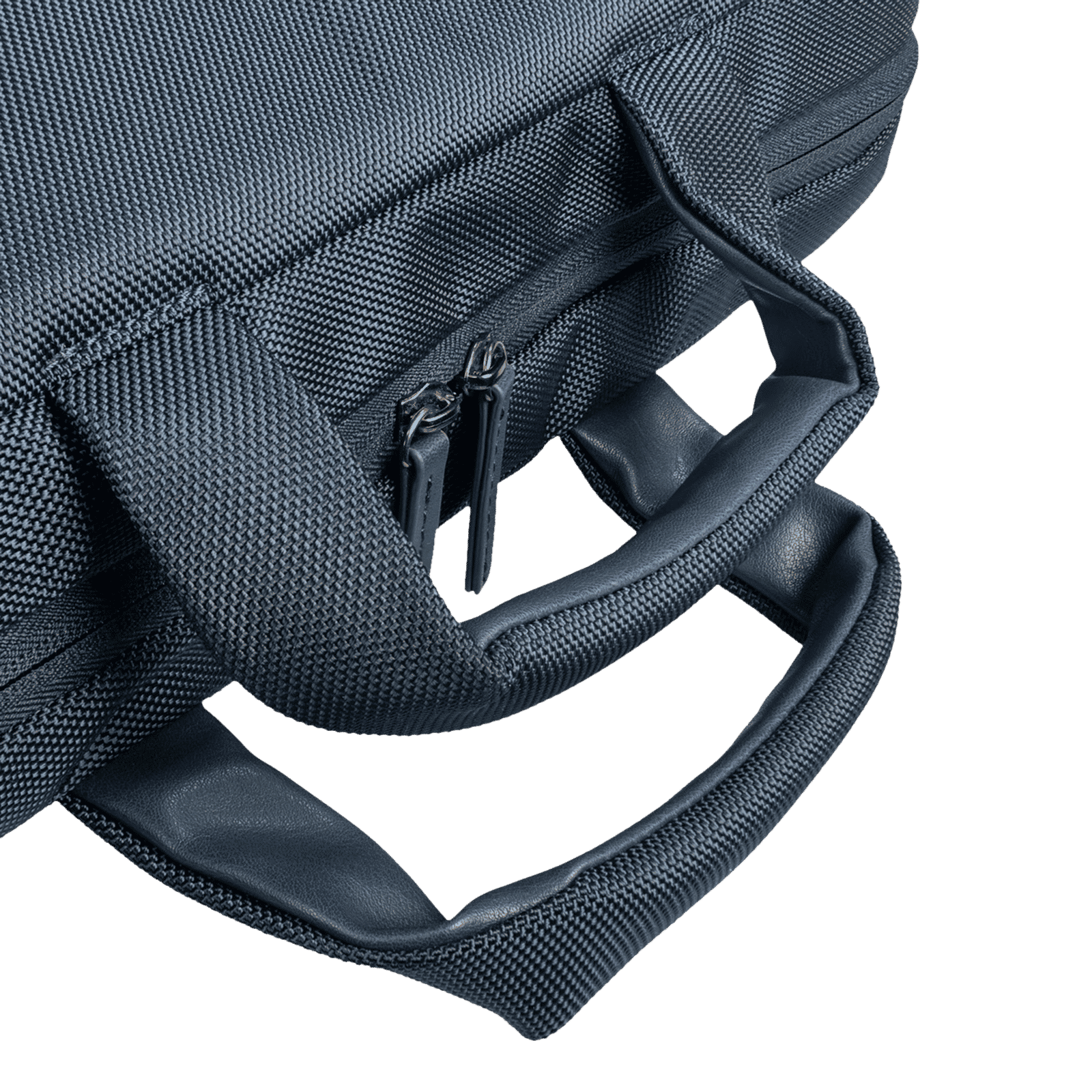 TUCANO Free & Busy Polyurethane Leather Laptop Sling Bag for 15.6 & 16 Inch Laptop (Trolley Strap, Blue)_5