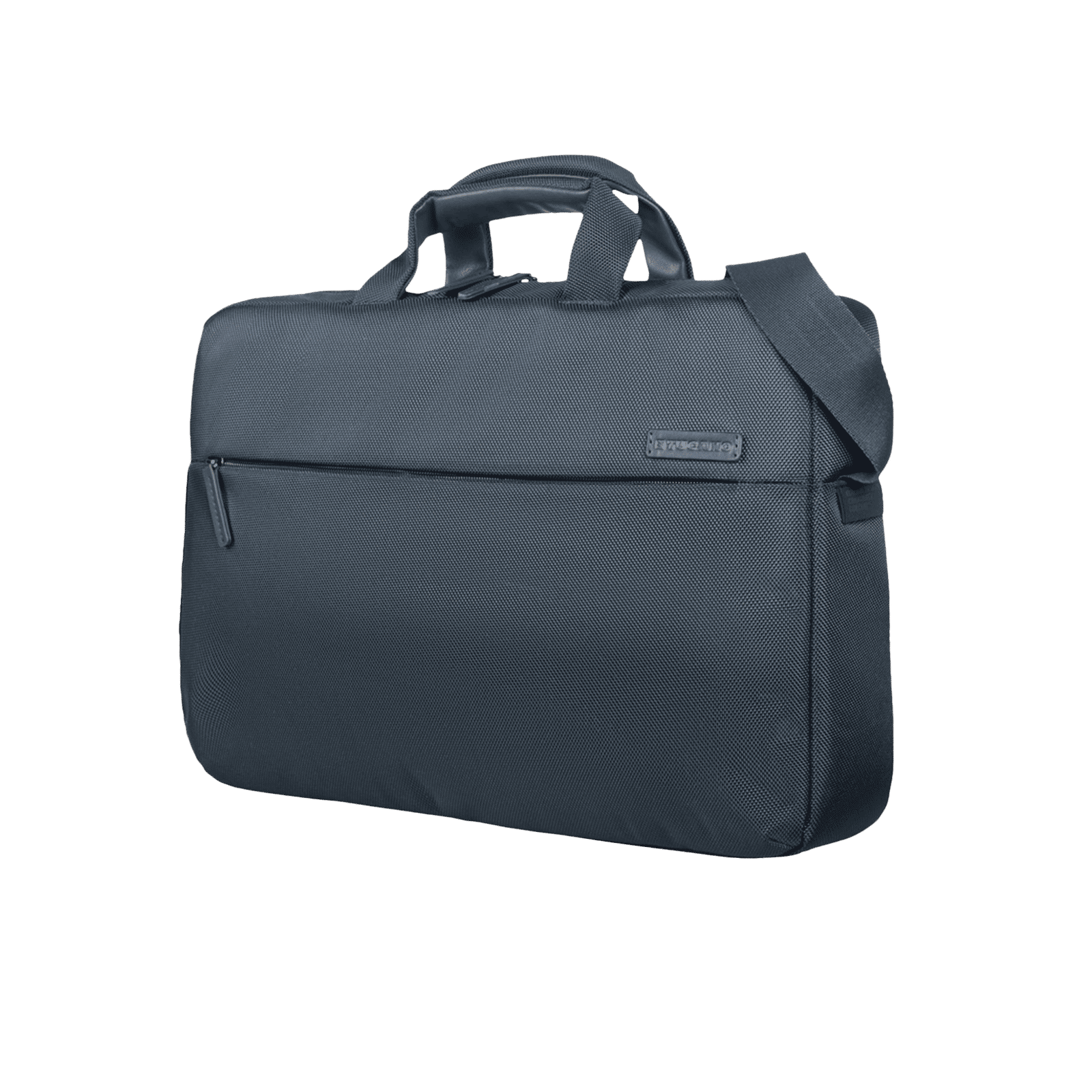 TUCANO Free & Busy Polyurethane Leather Laptop Sling Bag for 15.6 & 16 Inch Laptop (Trolley Strap, Blue)_6