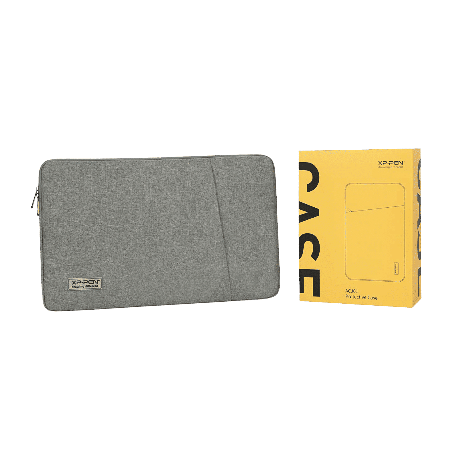 XPPen ACJ01 Oxford Fabric Sleeve for 13.3, 15.6, 16 Inch Tablets (Water Resistant, Grey)_10