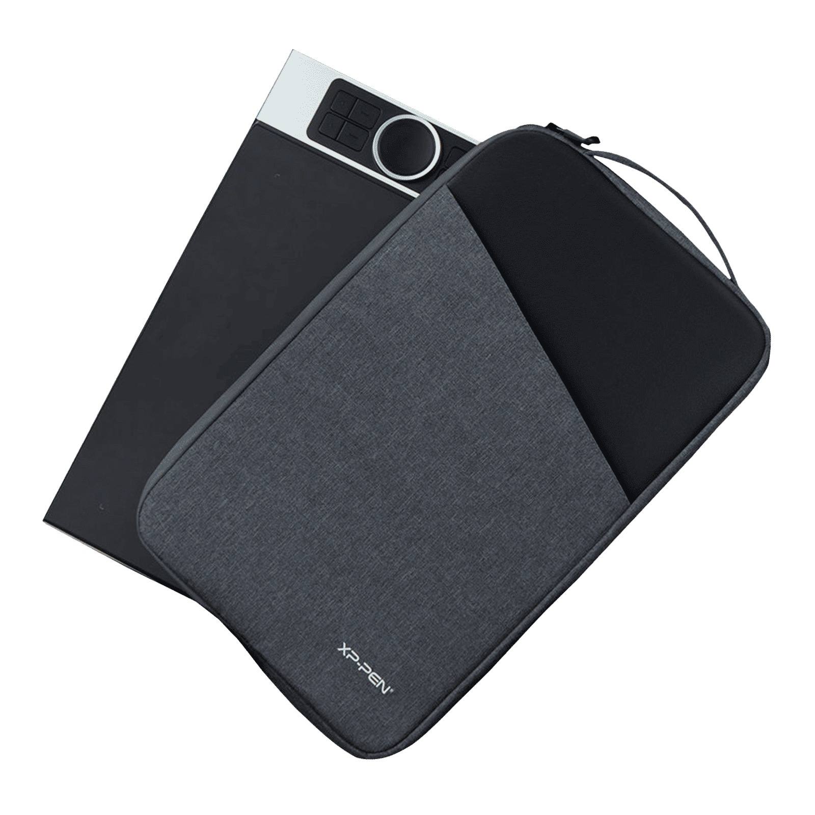 XPPen ACJ03 Polyester Sleeve for 12, 13.3, 15.6, 16 Inch Tablets (Waterproof & Shockproof, Grey)_13