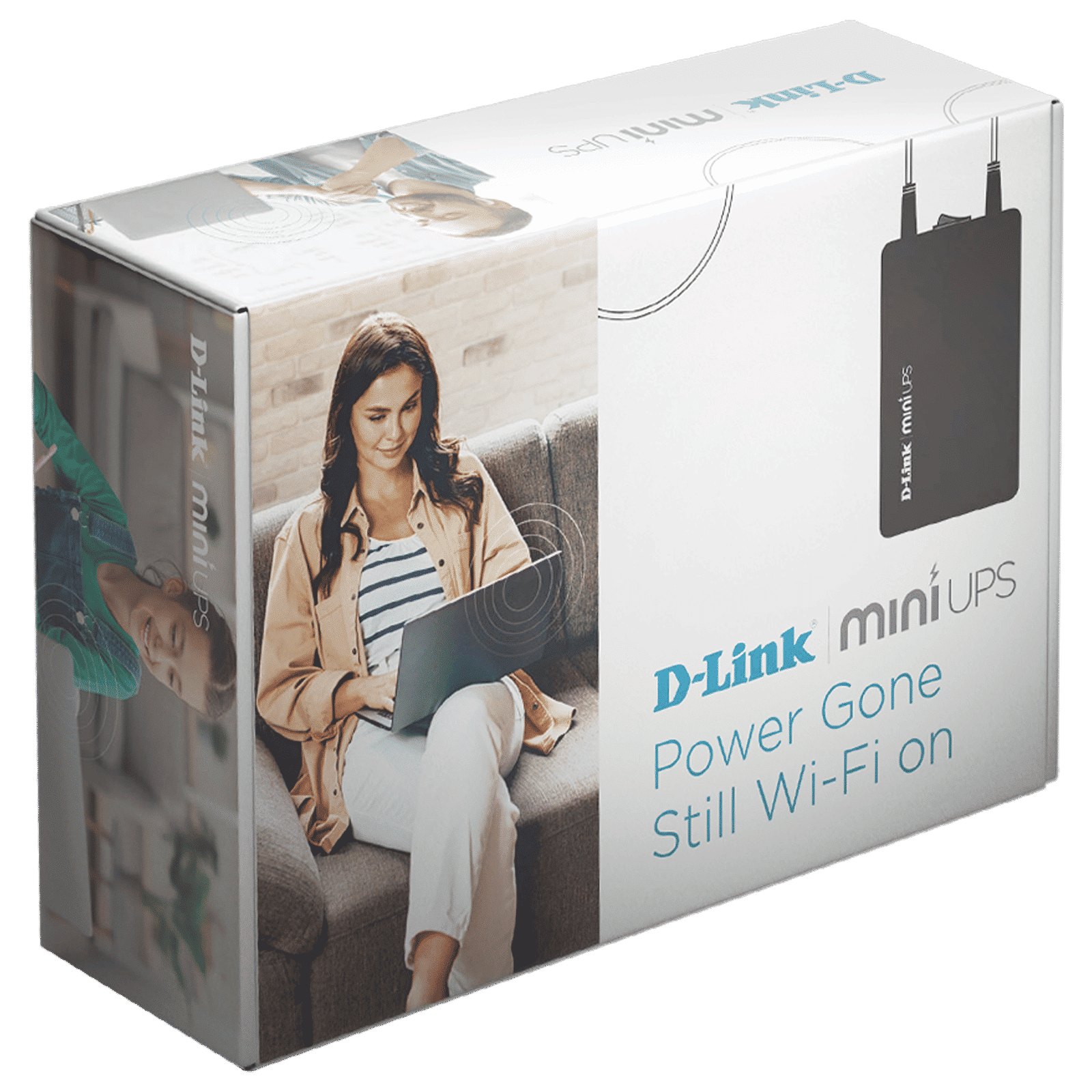 D-Link 12V Mini UPS (Portable, DPS-FU1211, Black)_7