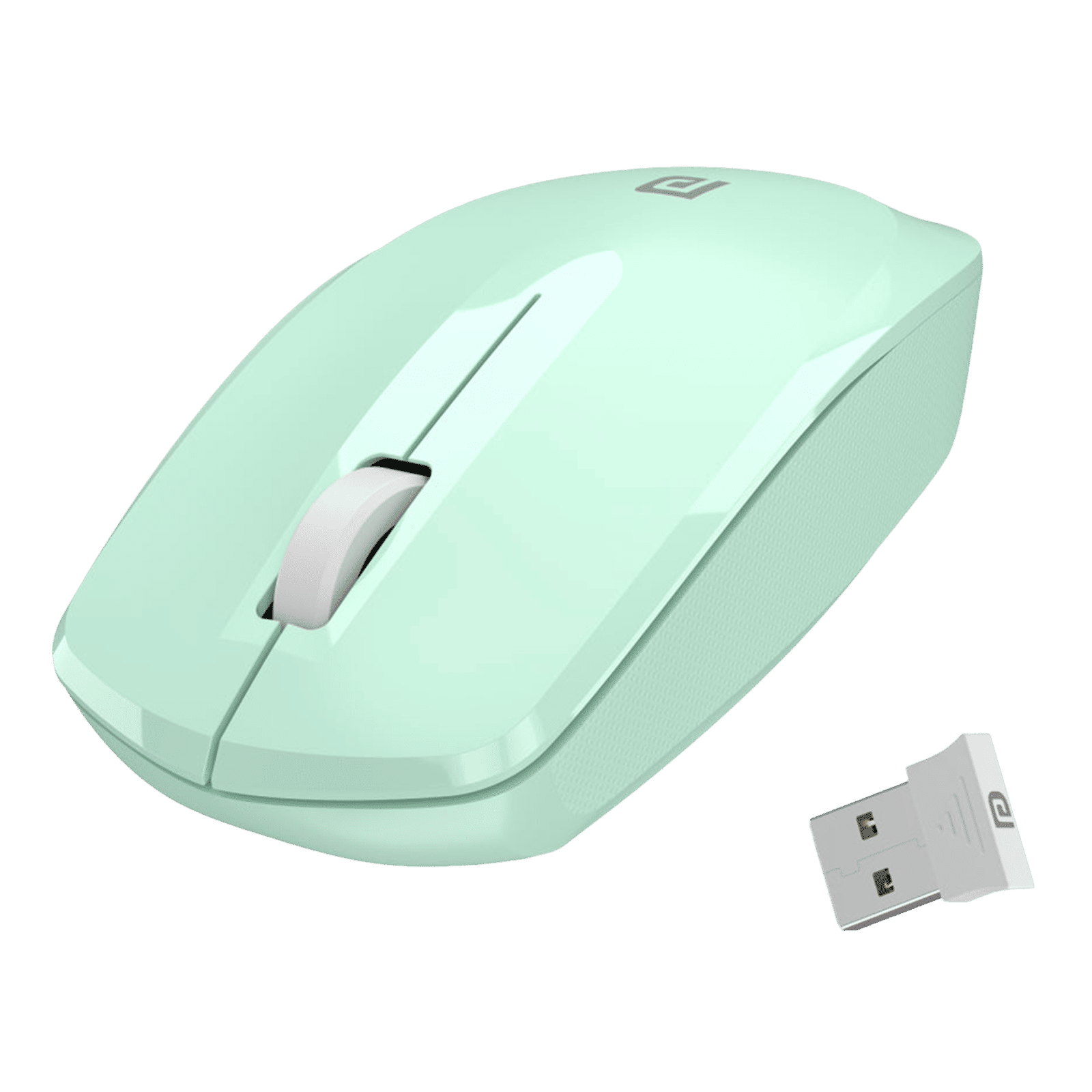 PORTRONICS Toad 25 Wireless Optical Performance Mouse (1200 DPI, Optimum Tracking, Green)_1