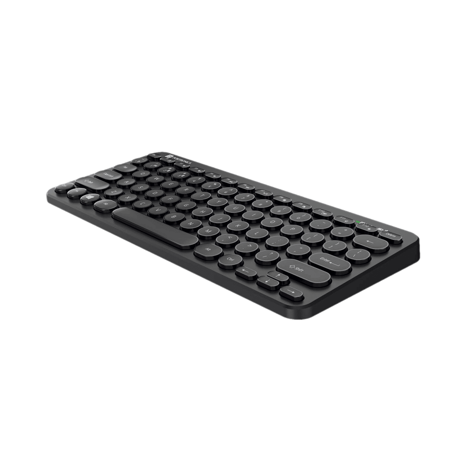 PORTRONICS Bubble Bluetooth 5.0 & 2.4GHz Wireless Keyboard with Multi Device Connectivity (2-Way Connection, Black) PORTRONICS Bubble Bluetooth 5.0 & 2.4GHz Wireless Keyboard with Multi Device Connectivity (2-Way Connection, Black)_4