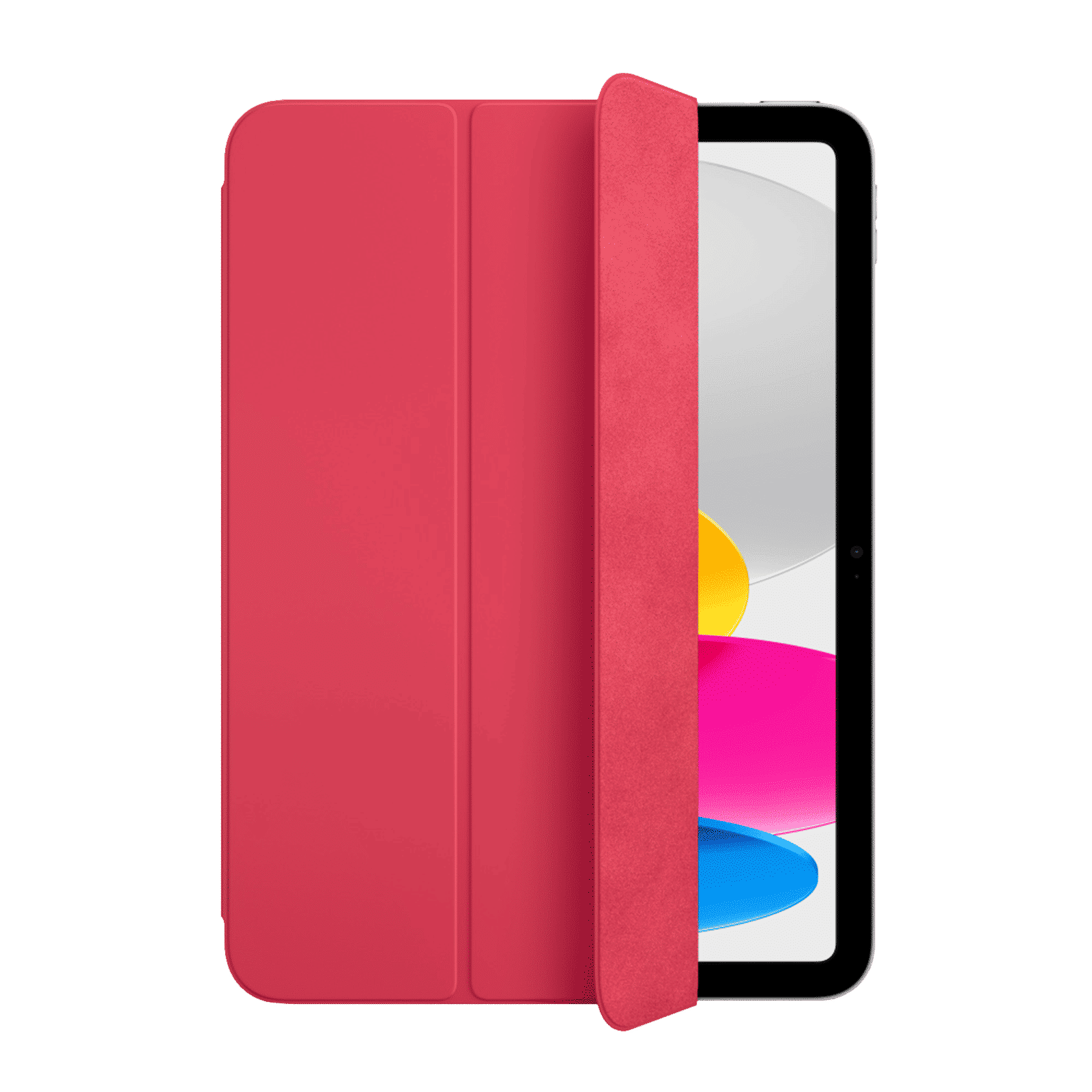 Apple Smart Polyurethane Folio Case for Apple iPad (10th Gen) 10.9 Inch (Magnetic Attachments, Watermelon)_1