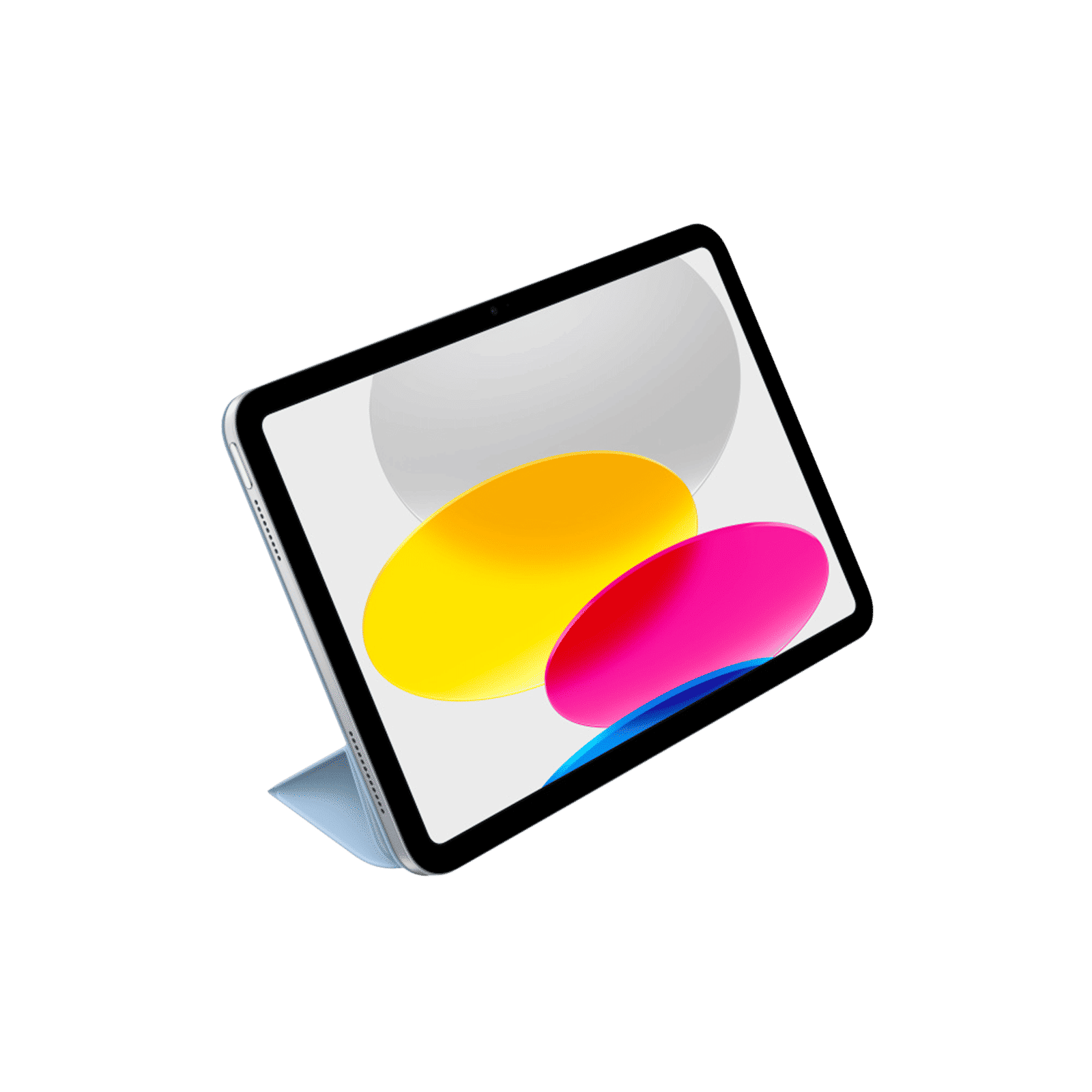 Apple Smart Polyurethane Folio Case for Apple iPad (10th Gen) 10.9 Inch (Magnetic Attachments, Sky) Apple Smart Polyurethane Folio Case for Apple iPad (10th Gen) 10.9 Inch (Magnetic Attachments, Sky)_4