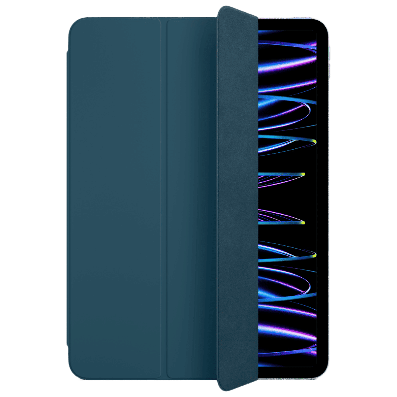 Apple Smart Folio Case for Apple iPad Pro (4th, 3rd, 2nd & 1st Gen) 11 Inch (Magnetic Attachments, Marine Blue) Apple Smart Folio Case for Apple iPad Pro (4th, 3rd, 2nd & 1st Gen) 11 Inch (Magnetic Attachments, Marine Blue)_4