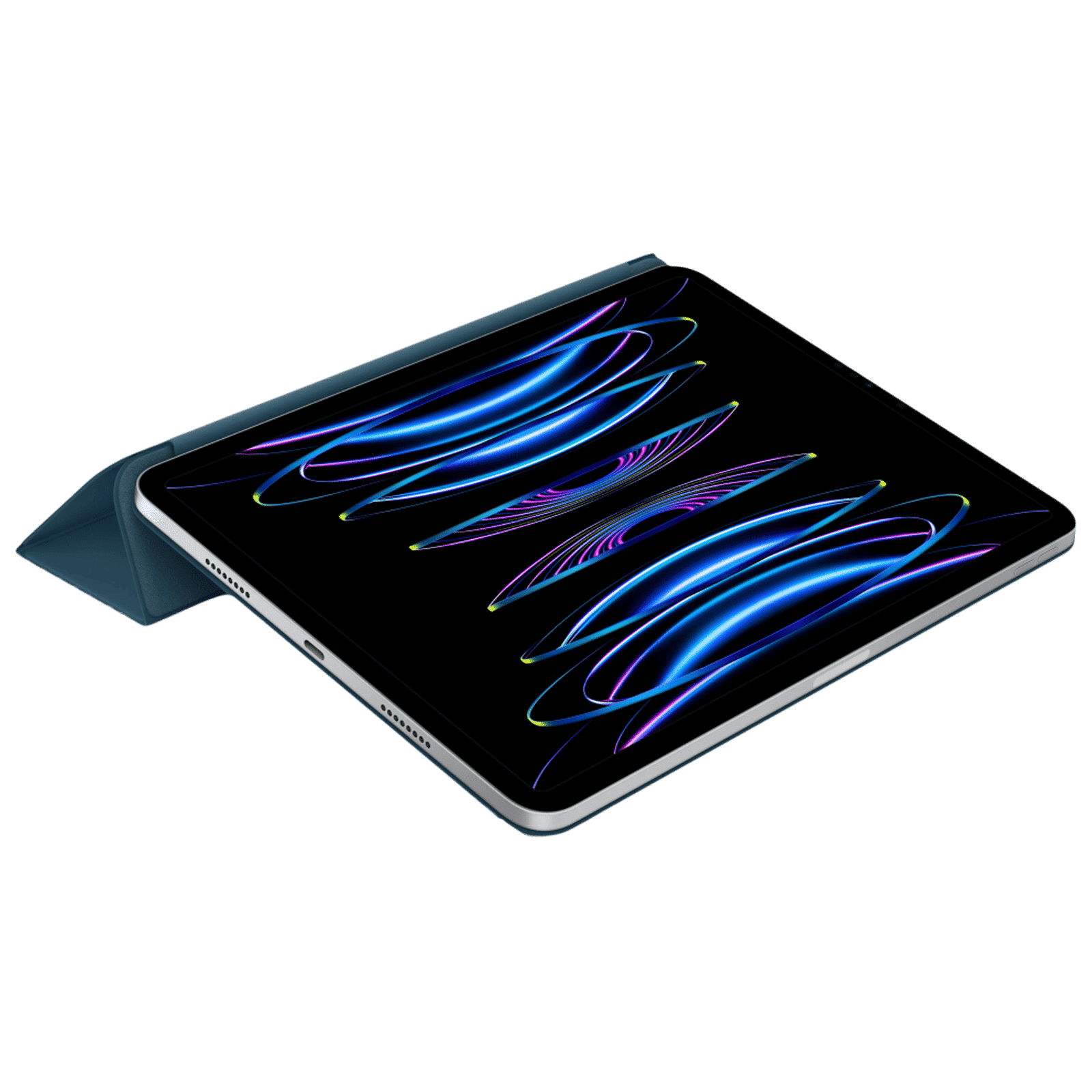 Apple Smart Folio Case for Apple iPad Pro (4th, 3rd, 2nd & 1st Gen) 11 Inch (Magnetic Attachments, Marine Blue) Apple Smart Folio Case for Apple iPad Pro (4th, 3rd, 2nd & 1st Gen) 11 Inch (Magnetic Attachments, Marine Blue)_5