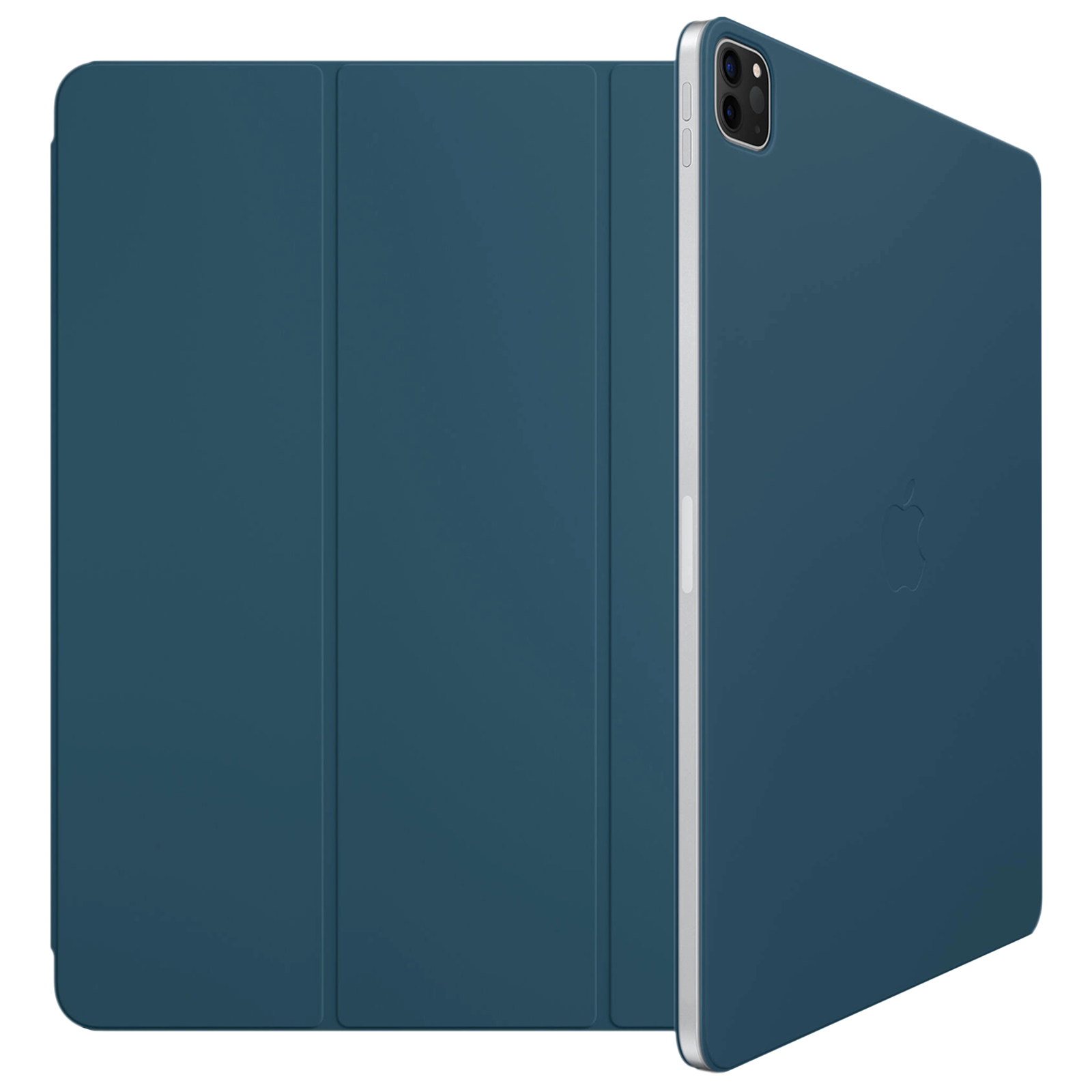 Apple Smart Folio Case for Apple iPad Pro (6th Gen) 12.9 Inch (Magnetic Attachments, Marine Blue)_1