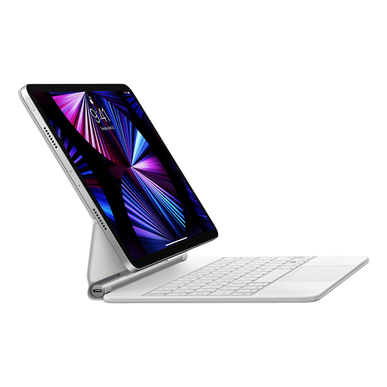 Apple Magic Bluetooth Keyboard for iPad Pro 11 Inch (1st, 2nd, 3rd & 4th Gen), iPad Air (4th & 5th Gen) with Touchpad (Multi Touch Gestures, White)_5