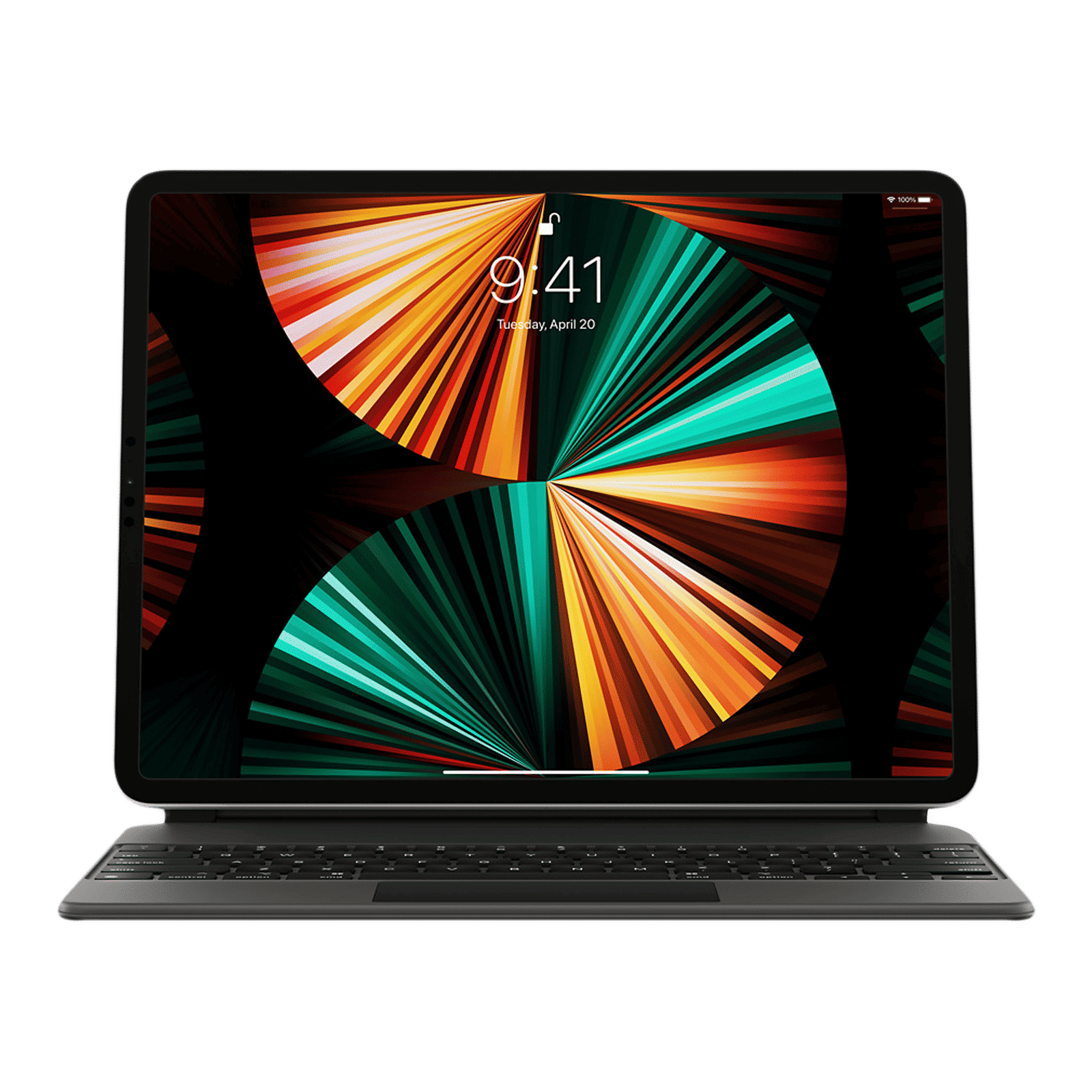 Apple Magic Bluetooth Keyboard for iPad Pro 12.9 Inch (3rd, 4th, 5th & 6th Gen) with Touchpad (Multi Touch Gestures, Black)_1