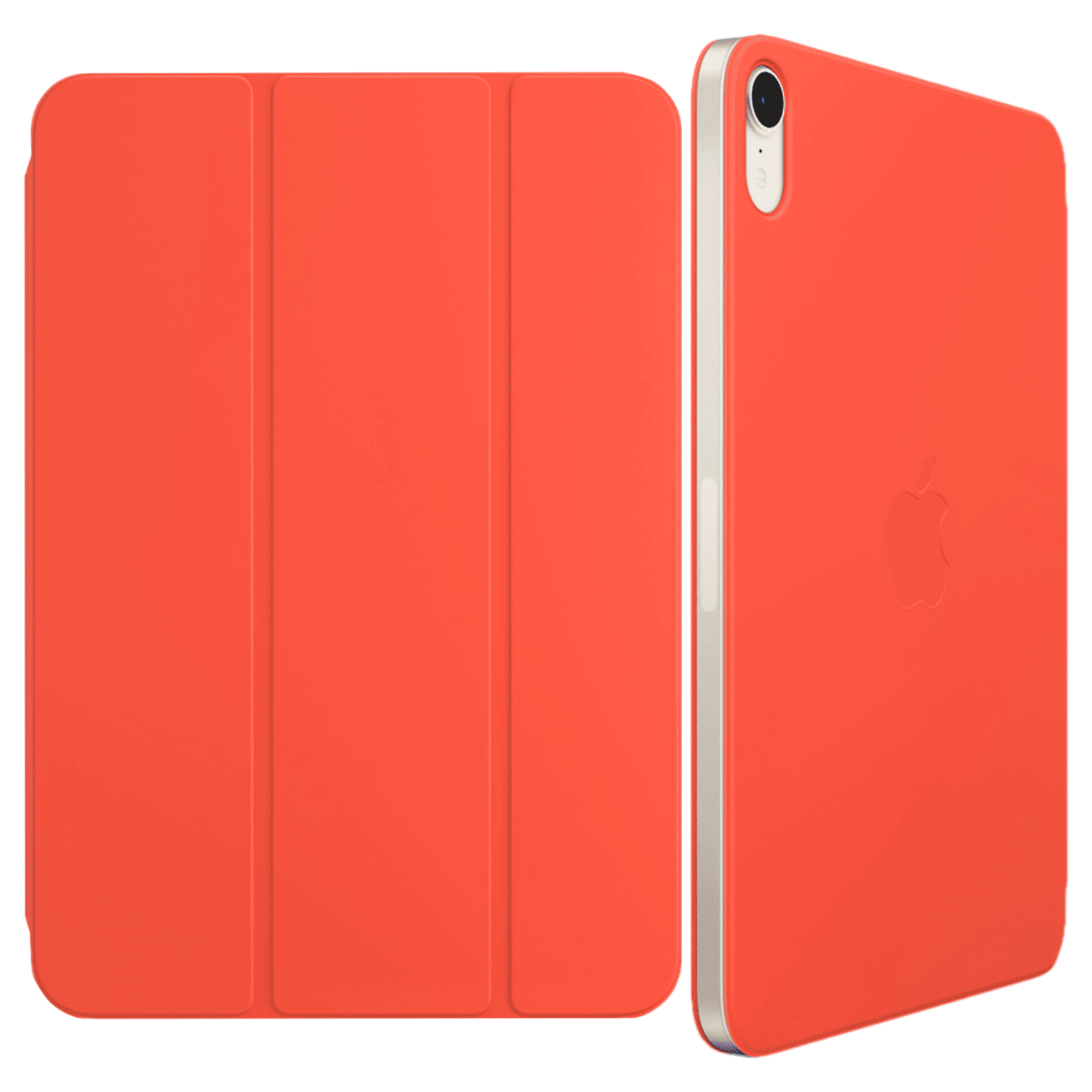 Apple Smart Folio Case for Apple iPad Mini (6th Gen) 8.3 Inch (Magnetic Attachments, Electric Orange) Apple Smart Folio Case for Apple iPad Mini (6th Gen) 8.3 Inch (Magnetic Attachments, Electric Orange)_1